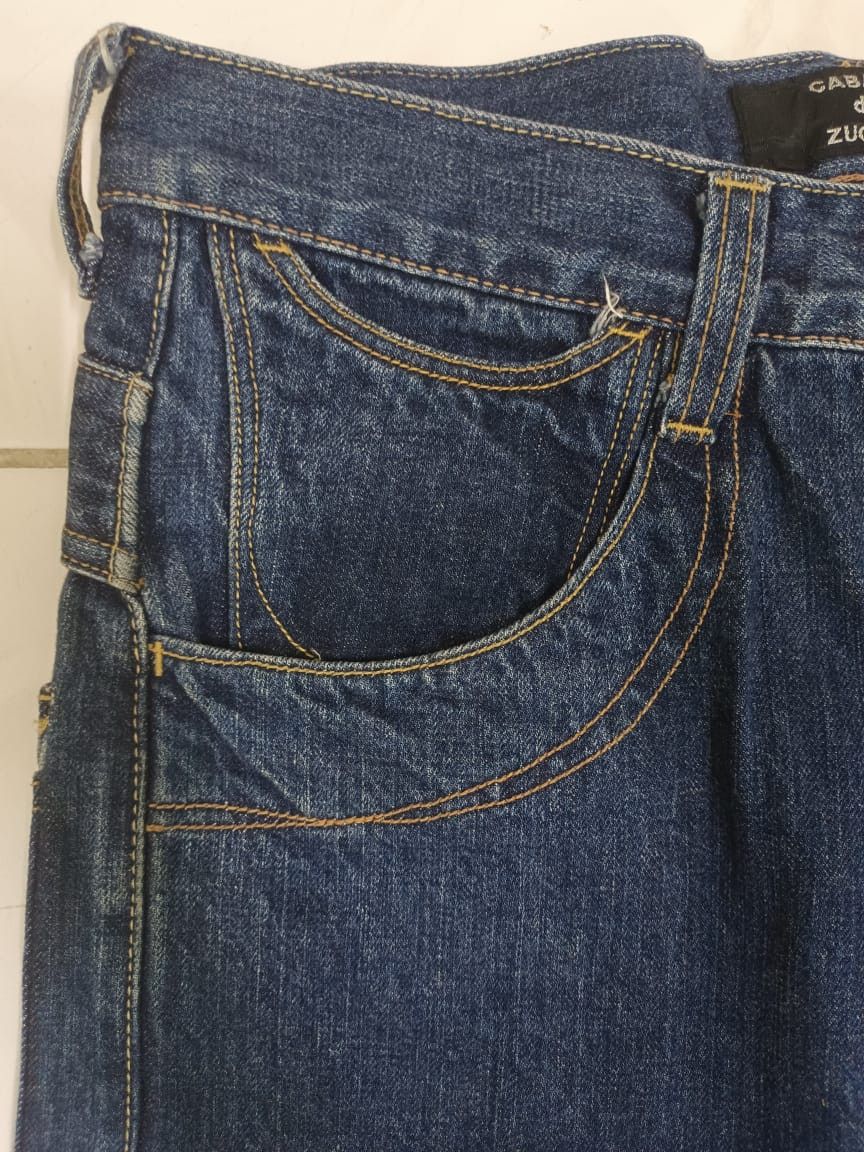 CABANE de ZUCCa Cabane De Zucca Buckle Back Selvedge Jeans Size US 31 - 7 Thumbnail