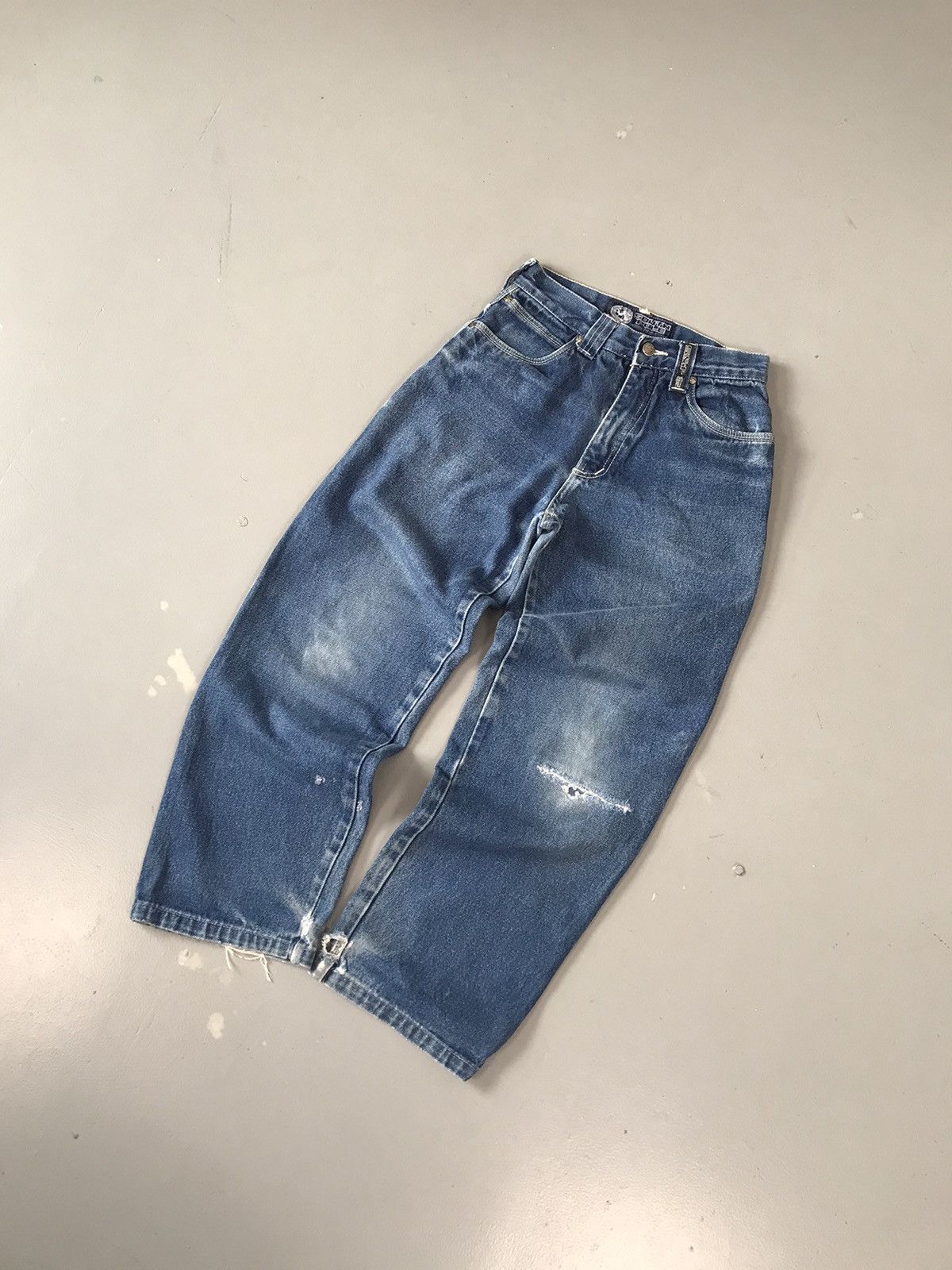 JNCO × Southpole × Vintage Vintage Southpole SpellOut embroidered denim Size US 26 / EU 42 - 4 Thumbnail