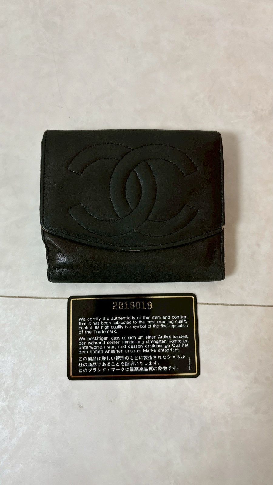 Chanel Caviar Bifold Wallet Size ONE SIZE - 1 Thumbnail