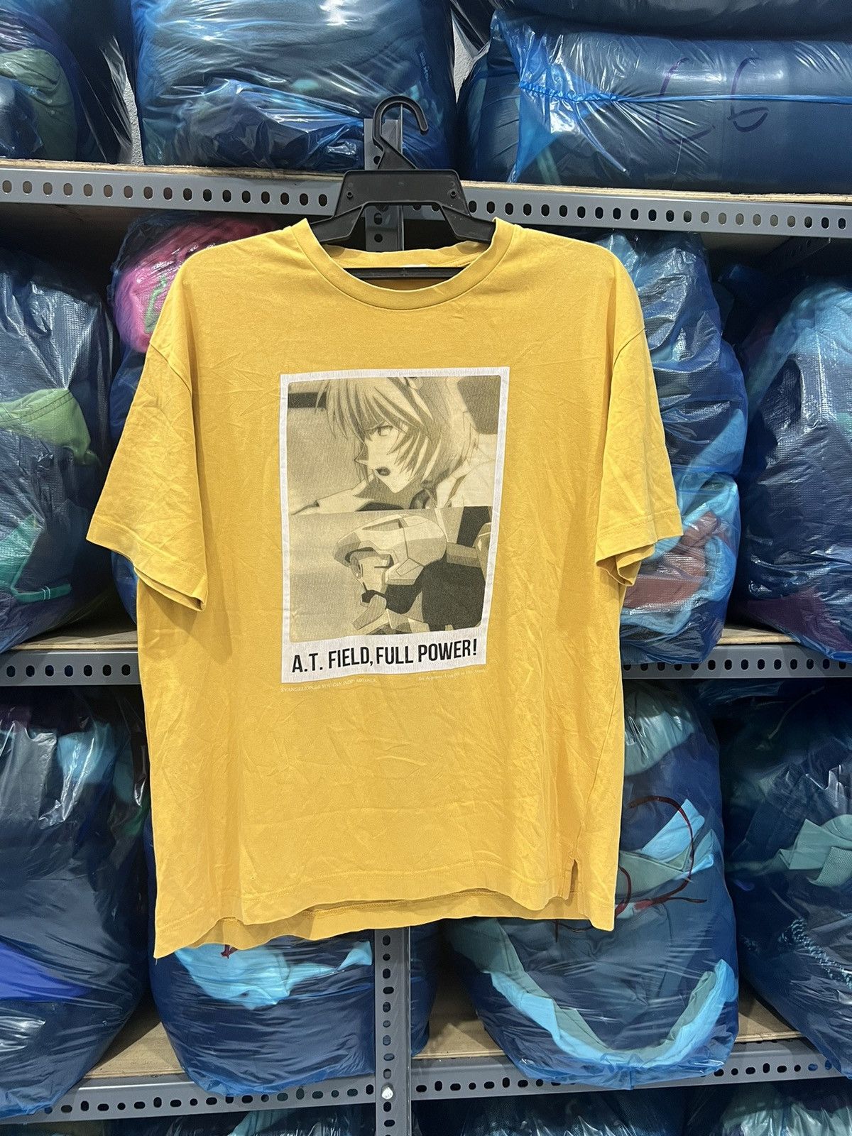 Anime × Japanese Brand × Vintage 🔥grailsale🔥 A.T. Field, Full Power Evangelion 2.0 Anime Size US M / EU 48-50 / 2 - 1 Thumbnail