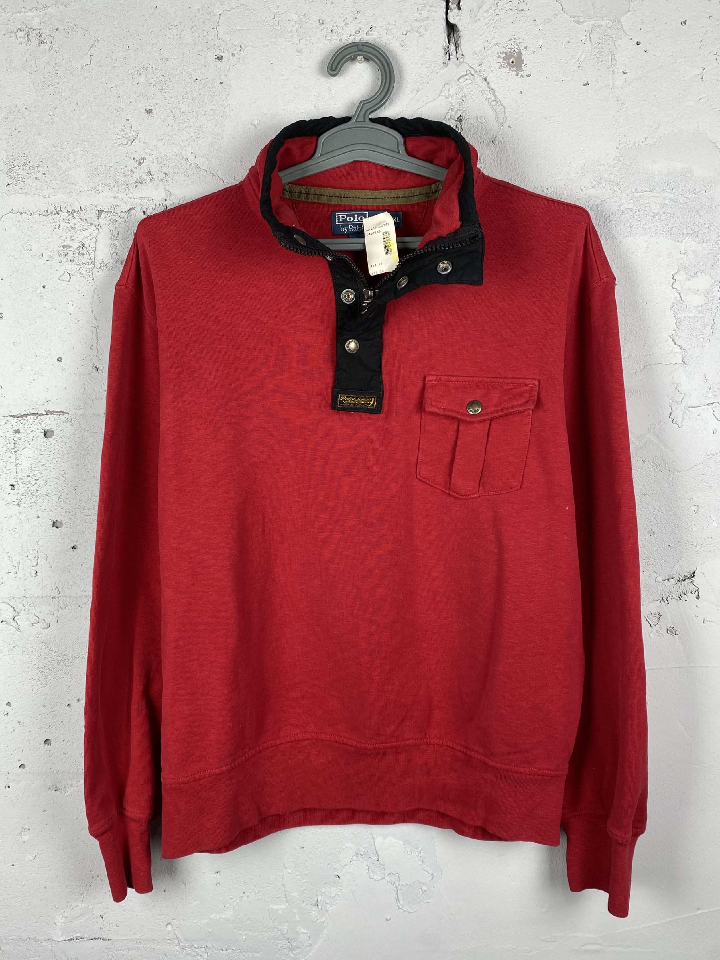 Polo Ralph Lauren × Ralph Lauren Sport Polo Ralph Lauren Half Zip Pullover Sweatshirt NEW Size US XL / EU 56 / 4 - 1 Thumbnail