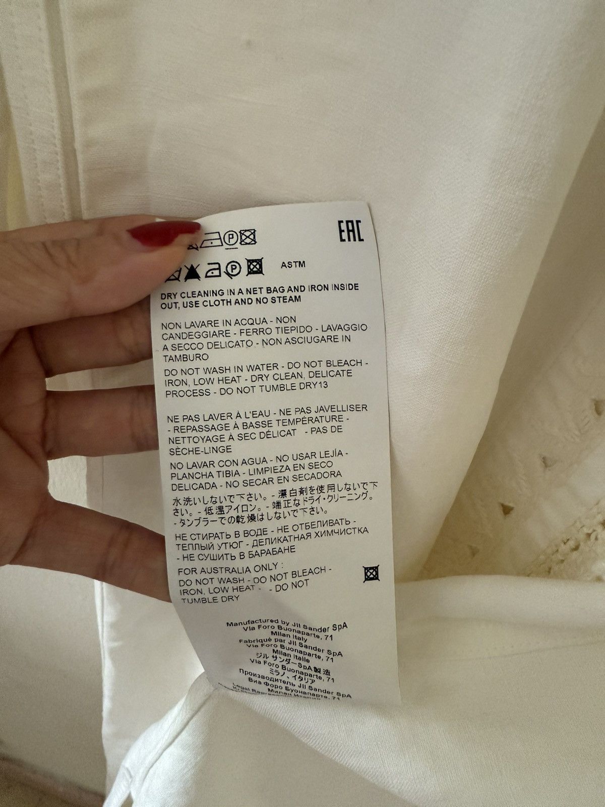 Jil Sander Maxi Linen Dress Size XXS / US 00 / IT 34 - 8 Thumbnail