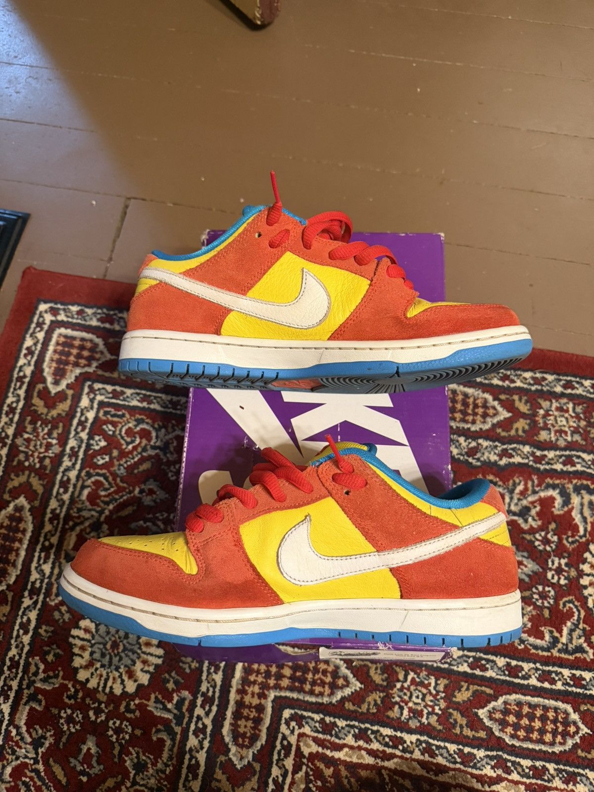 Nike Nike Dunk Low Pro Bart Simpson Size US 8.5 / EU 41-42 - 3 Thumbnail