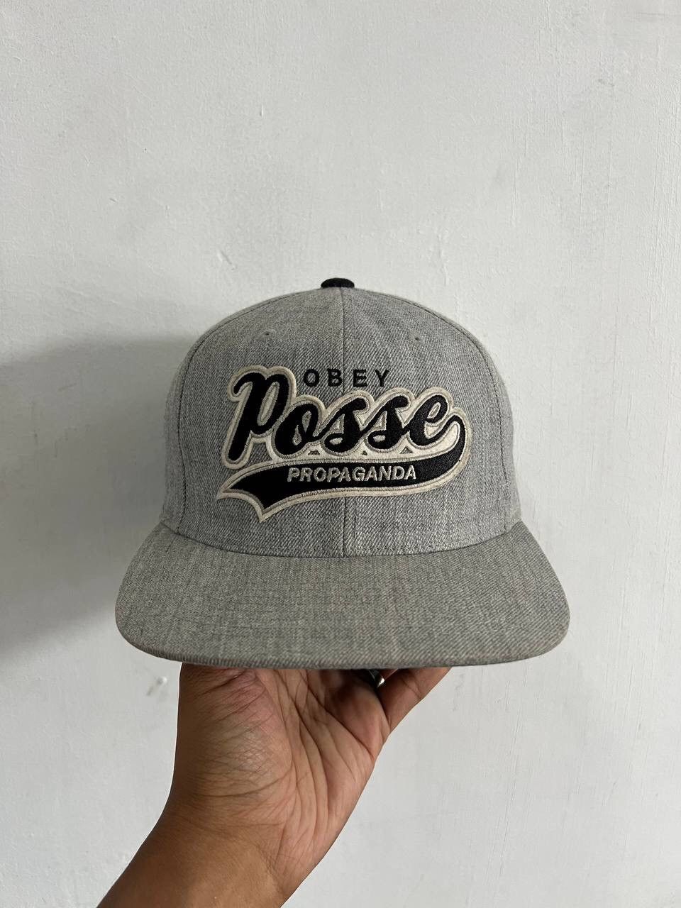 Japanese Brand Obey Posse Propaganda Hat Cap Size ONE SIZE - 2 Thumbnail