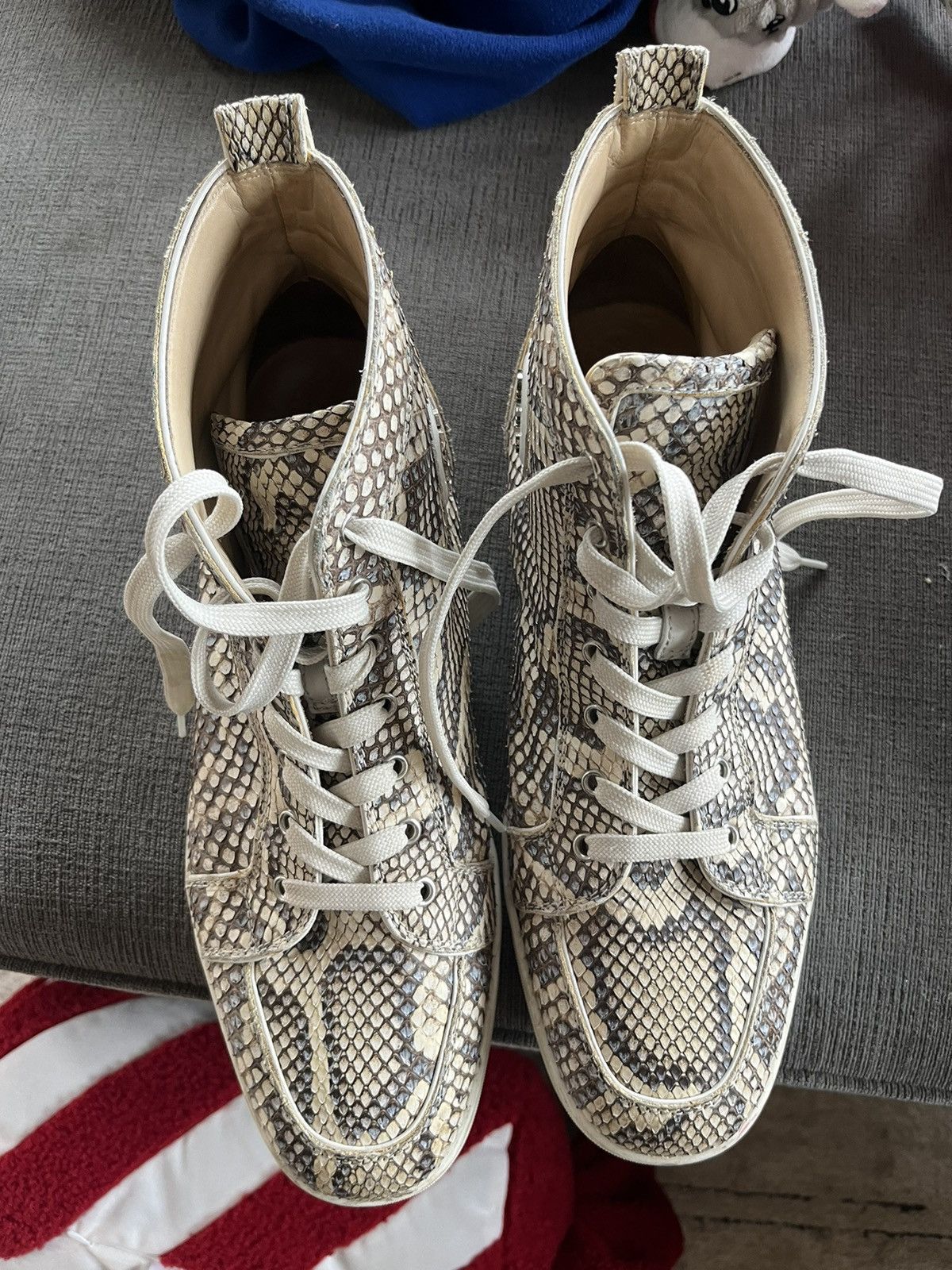 Christian Louboutin Snakeskin Louboutin Size US 13 / EU 46 - 7 Thumbnail