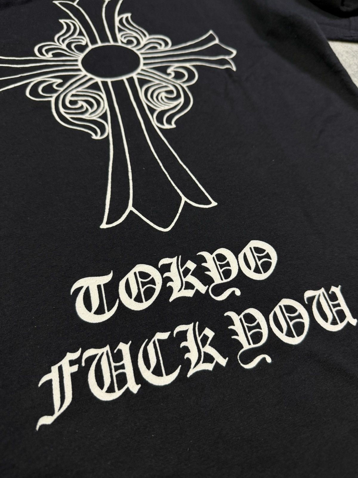 Chrome Hearts VERY RARE! 90s - TOKYO F YOU HAIRY CROSS Size US S / EU 44-46 / 1 - 5 Thumbnail