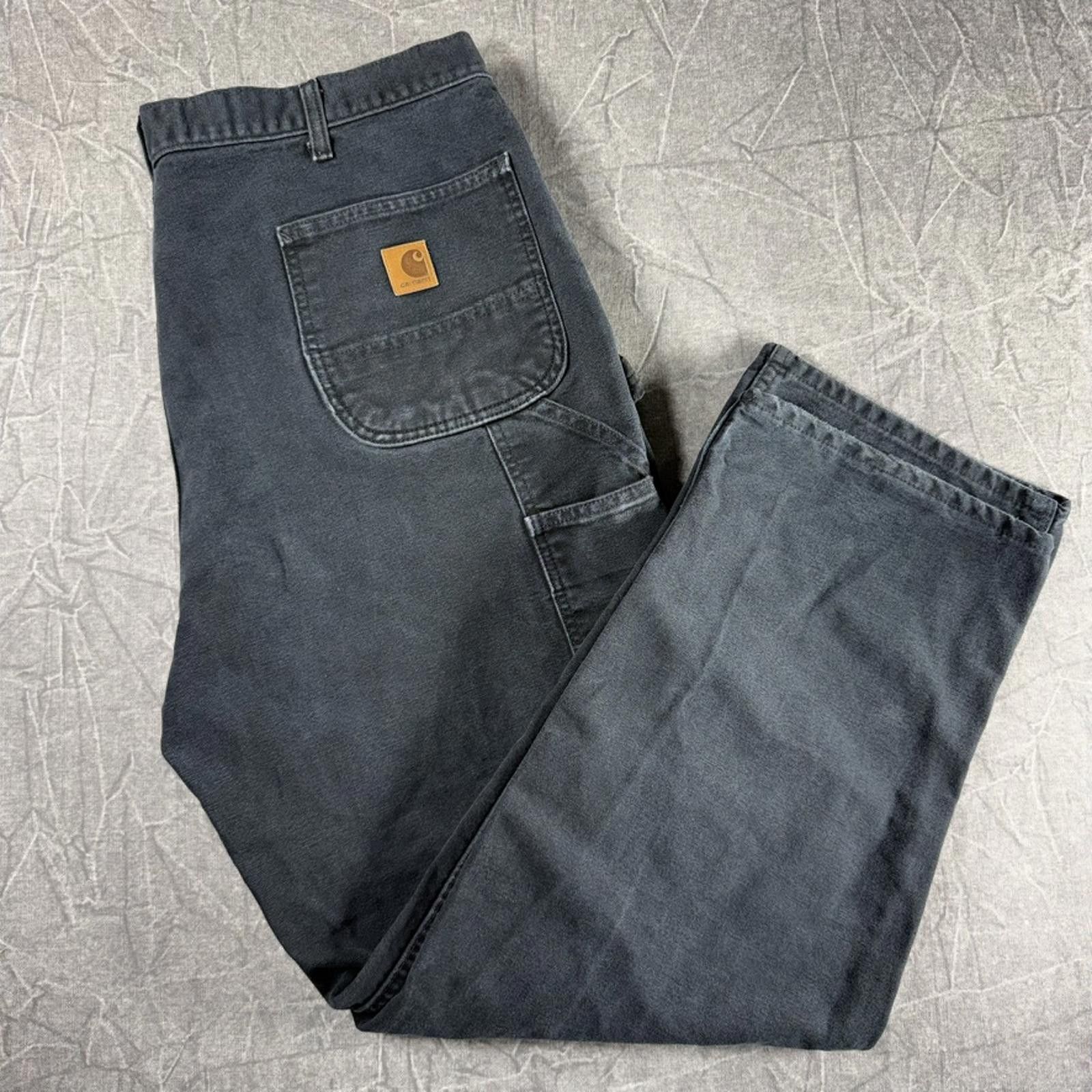 Carhartt Carhartt Jeans Men's 42x34 Black Pants 1 Size US 42 / EU 58 - 1 Thumbnail