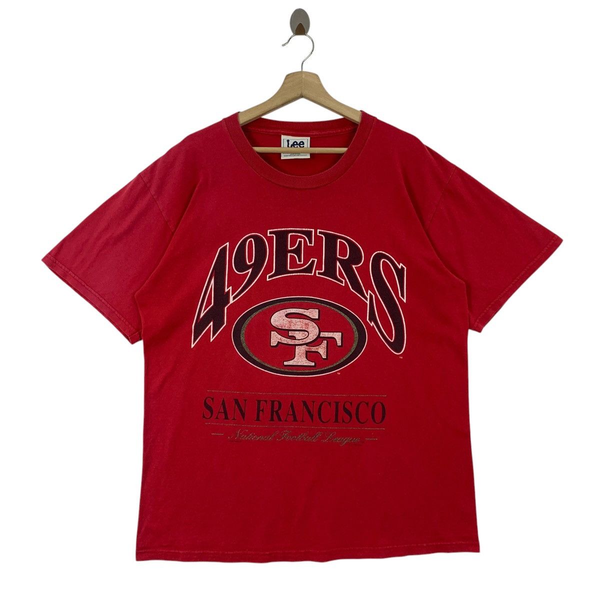 NFL × Vintage Vintage SAN FRANCISCO 49ERS Big logo print tee Size US L / EU 52-54 / 3 - 1 Thumbnail