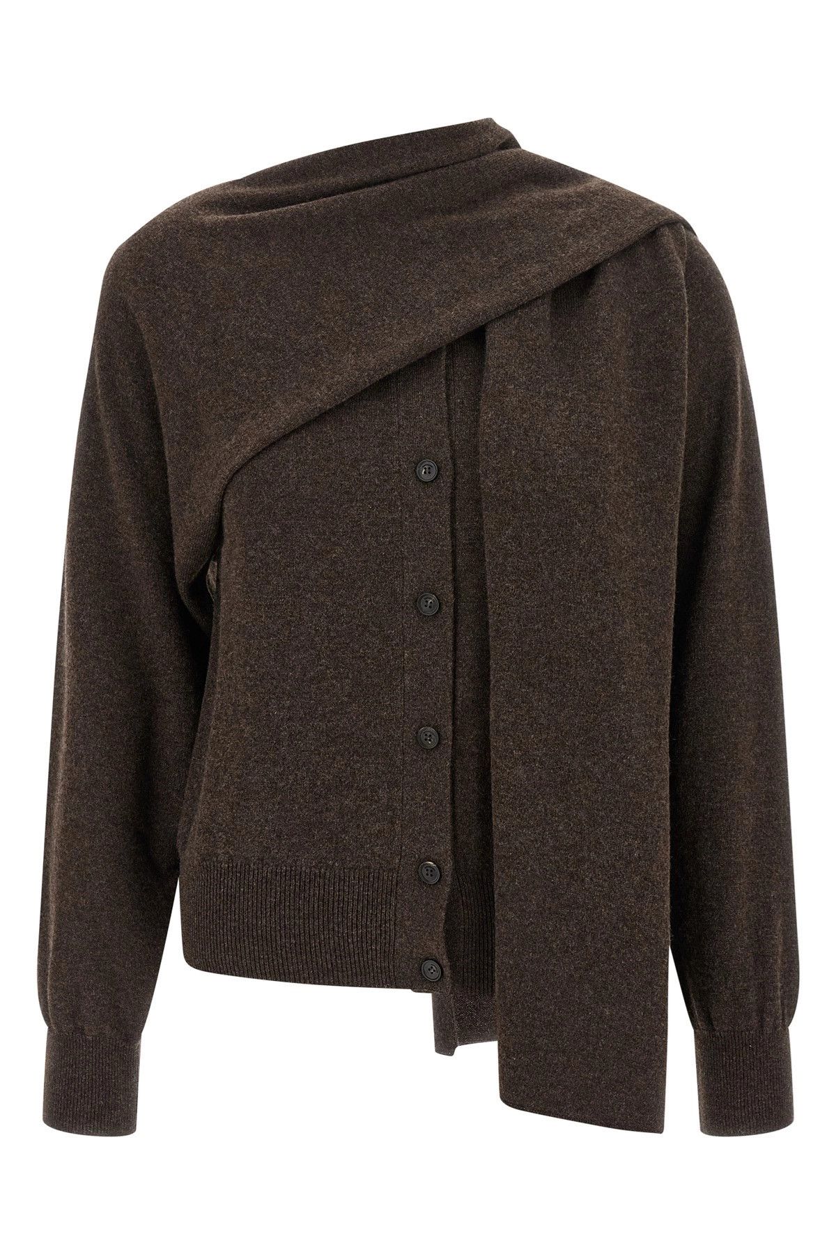 Salvatore Ferragamo Scarf cardigan Size M / US 6-8 / IT 42-44 - 1 Thumbnail