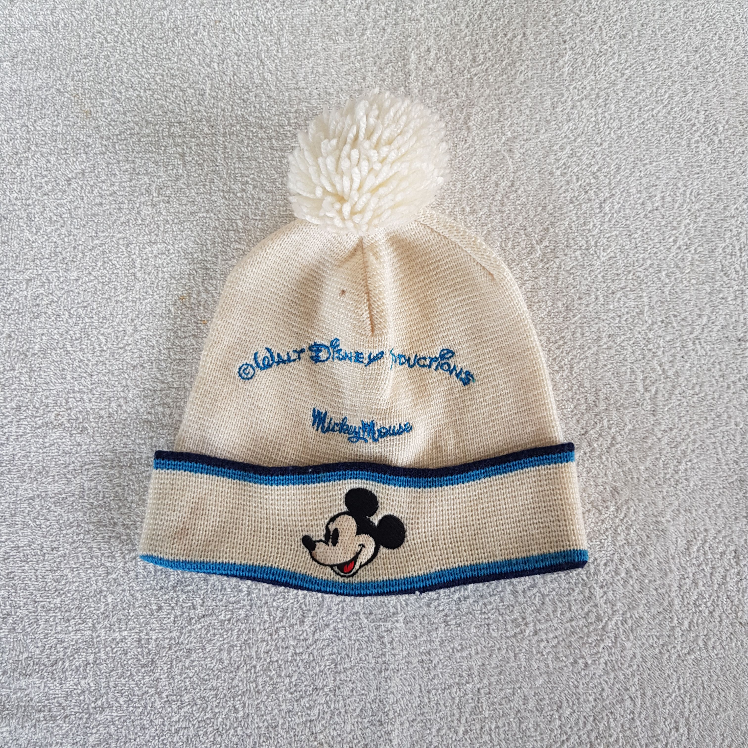 Mickey Mouse Vintage 70s Mickey Mouse Beanie Cartoon Snow Caps Hats Size ONE SIZE - 5 Thumbnail