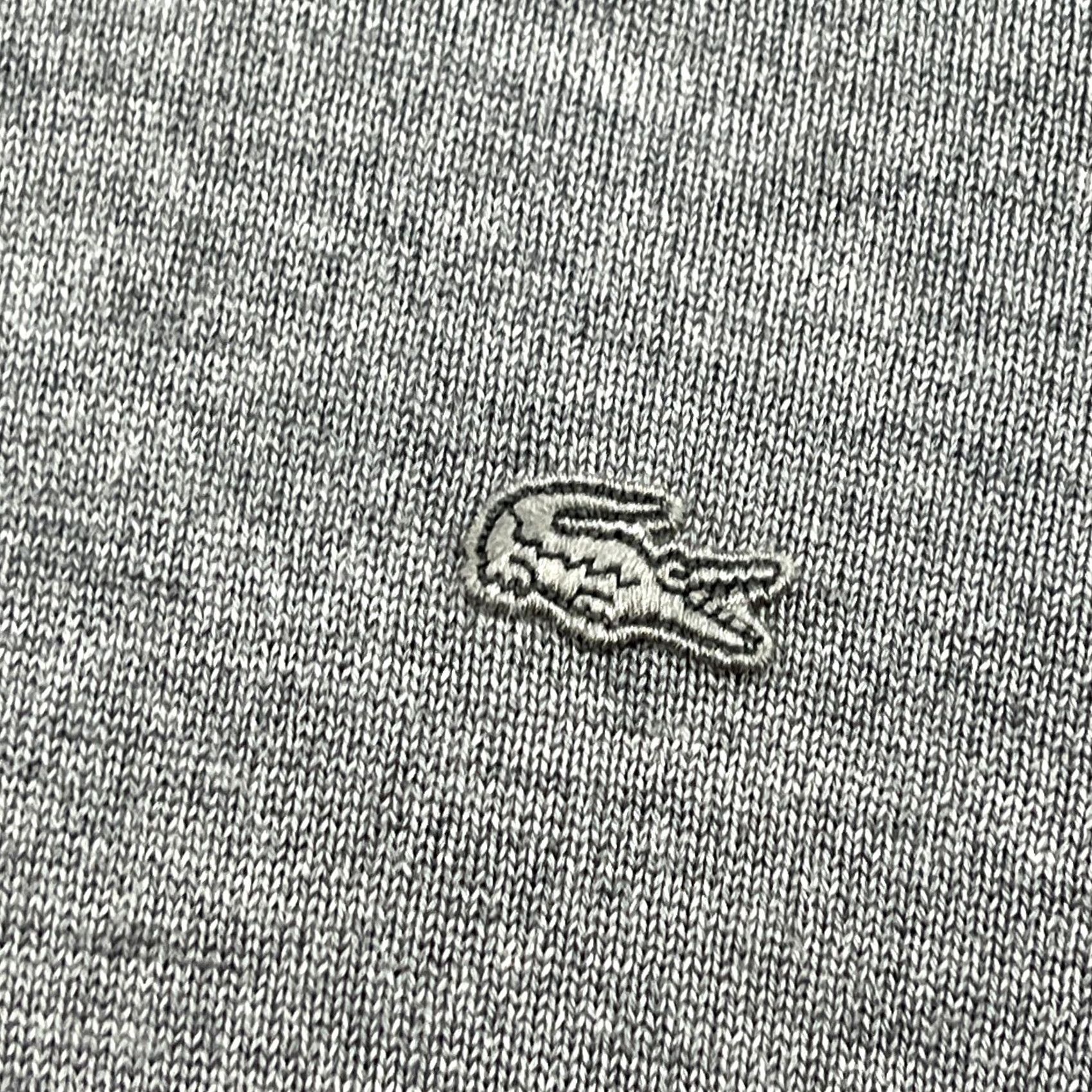 Lacoste Lacoste 100% Pure New Wool Jumper Mens 2XL Turtleneck Gray Pullover Woolmark Jumper Sweater Mens XXL Gray Woolmark Size US XXL / EU 58 / 5 - 3 Thumbnail