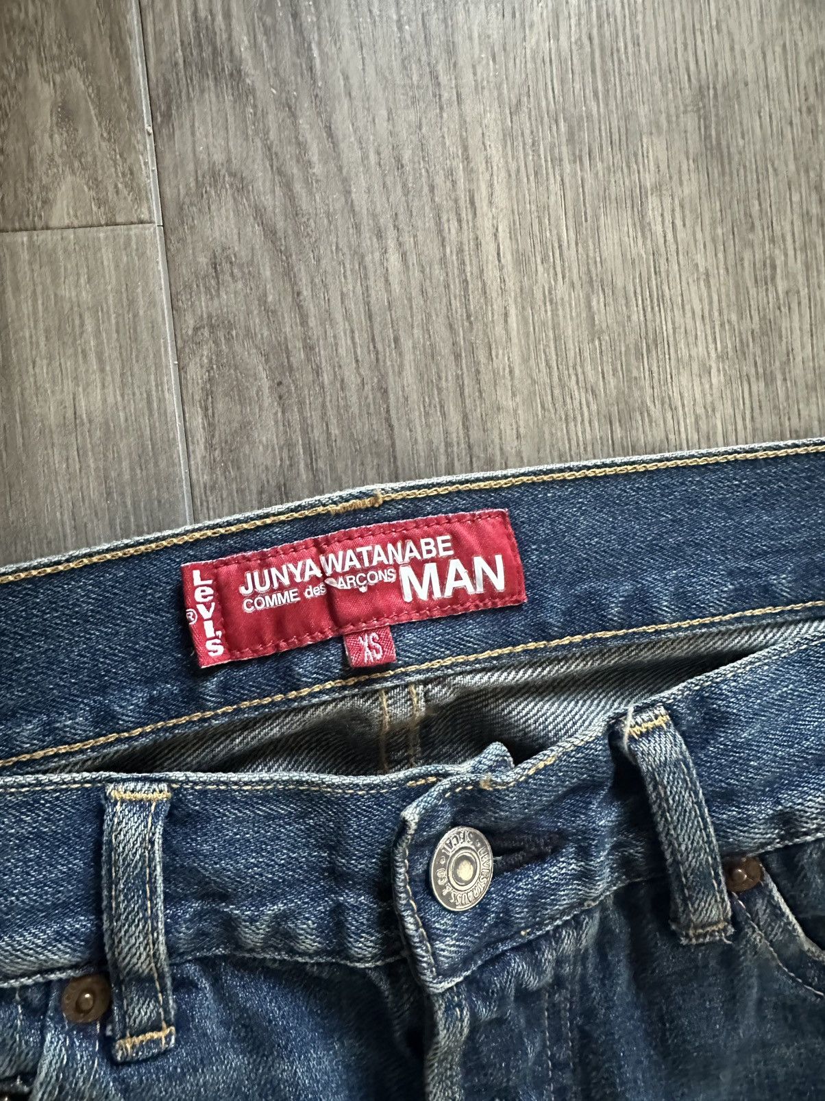 Junya Watanabe JUNYA WATANABE MAN Patchwork Levi's Jeans Size US 29 - 3 Thumbnail