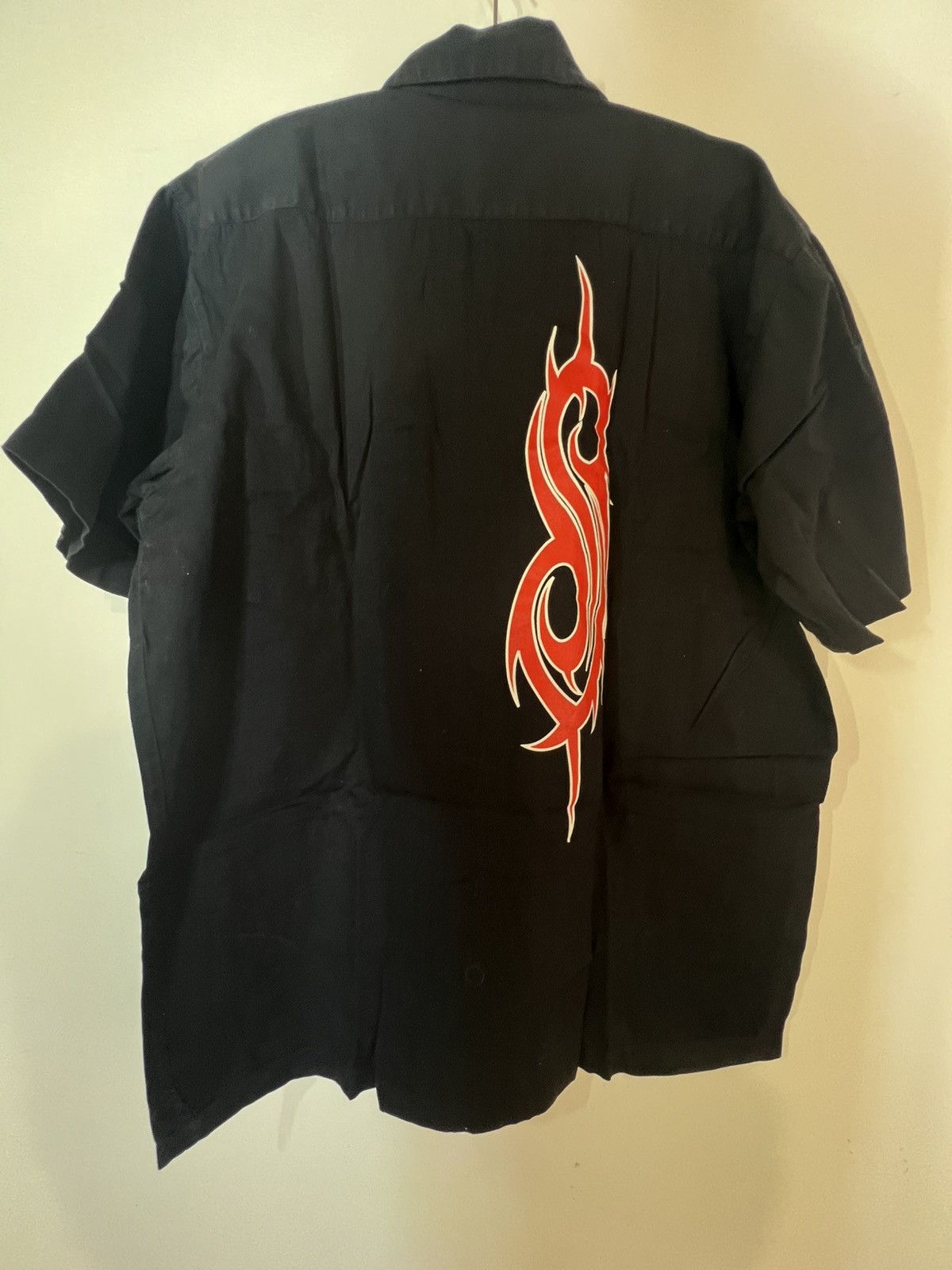 Band Tees vintage 90s Slipknot workshirt blue grape Size US XL / EU 56 / 4 - 4 Thumbnail