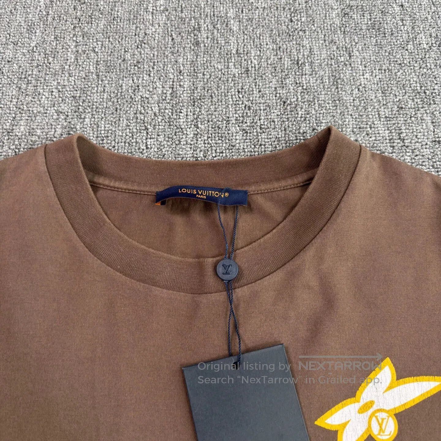 Louis Vuitton Brown Short Sleeve Graphic T-Shirt. Size US L / EU 52-54 / 3 - 3 Thumbnail