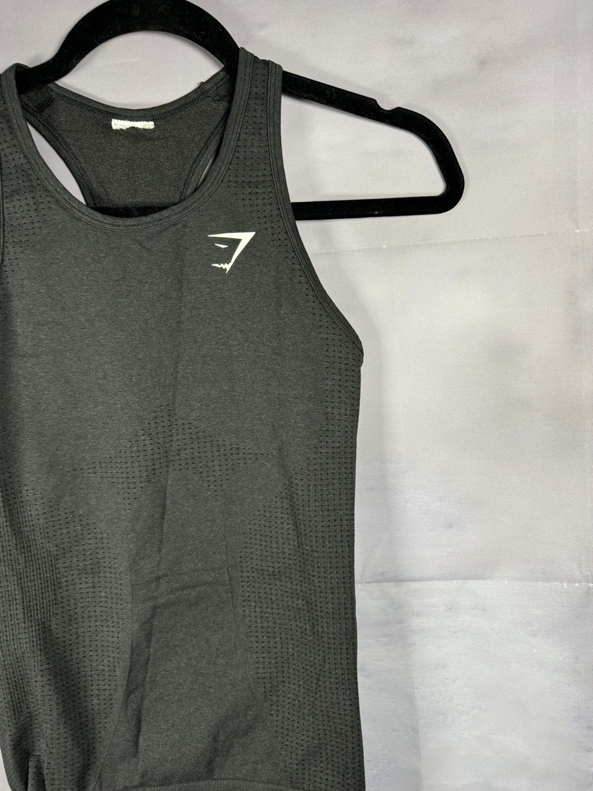 Gymshark Gymshark onyx women Tank Top Sleeveless Black Small Size S / US 4 / IT 40 - 7 Thumbnail