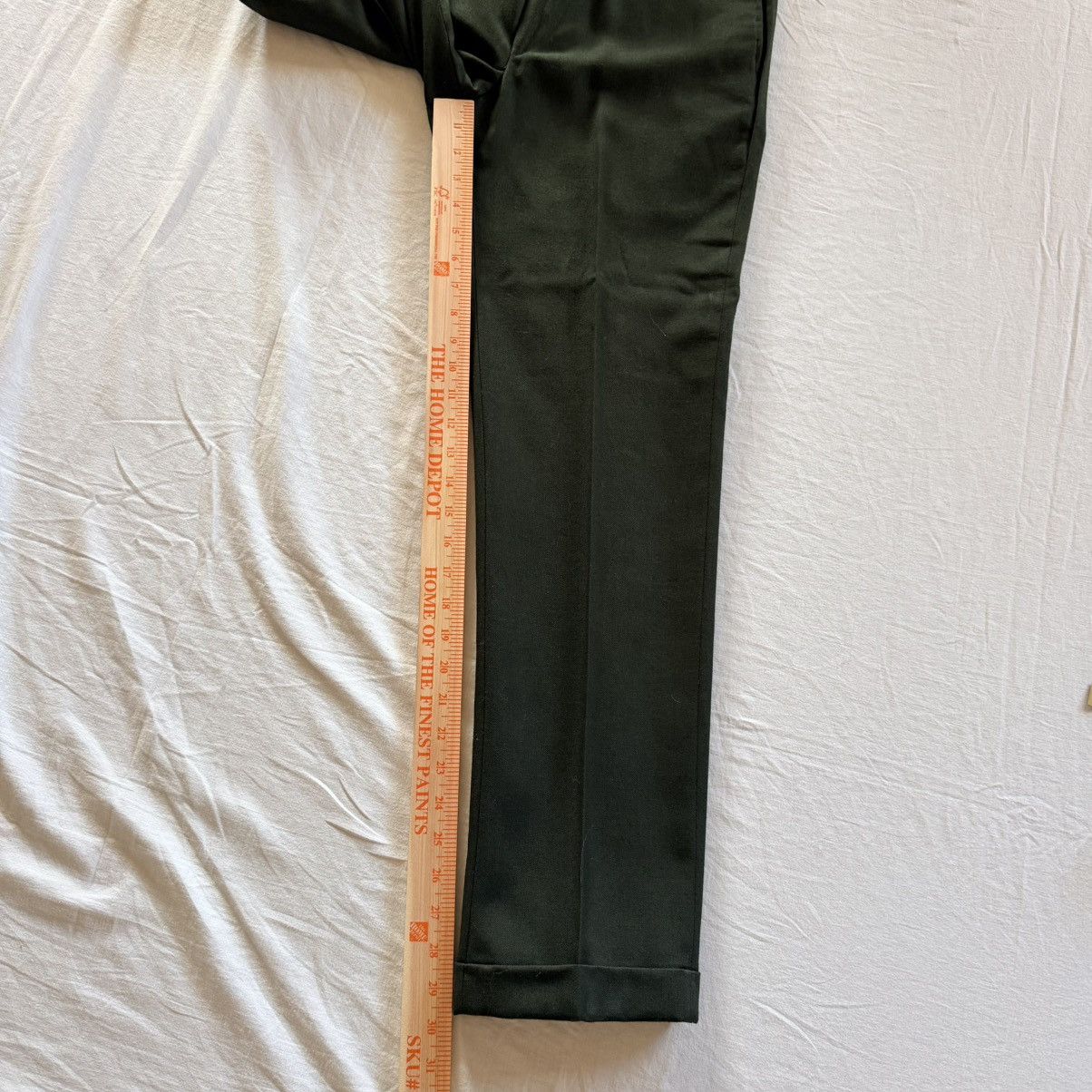 Levi's Vintage Clothing Vintage Levi’s Young Men's Sta-Prest 70s Olive Slacks Size US 30 / EU 46 - 8 Thumbnail
