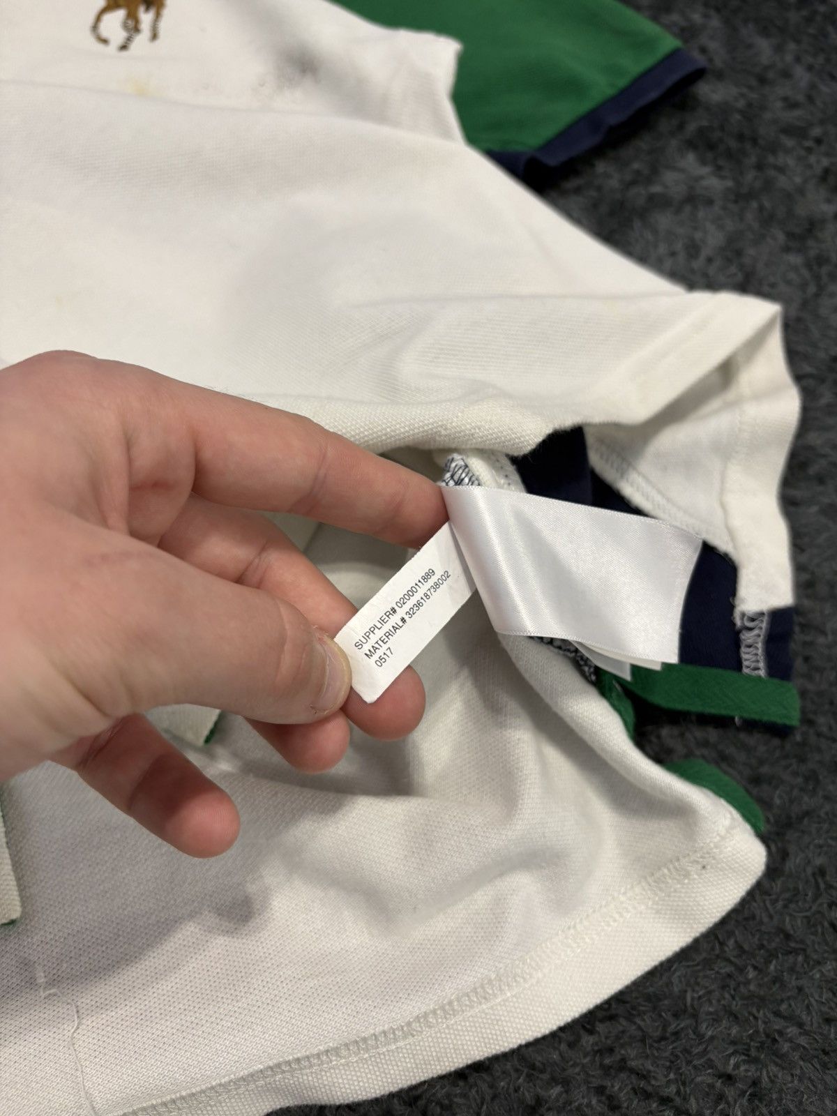 Polo Ralph Lauren Polo Ralph Lauren Y2K Chief Keef Style Polo Tee Size US S / EU 44-46 / 1 - 4 Thumbnail