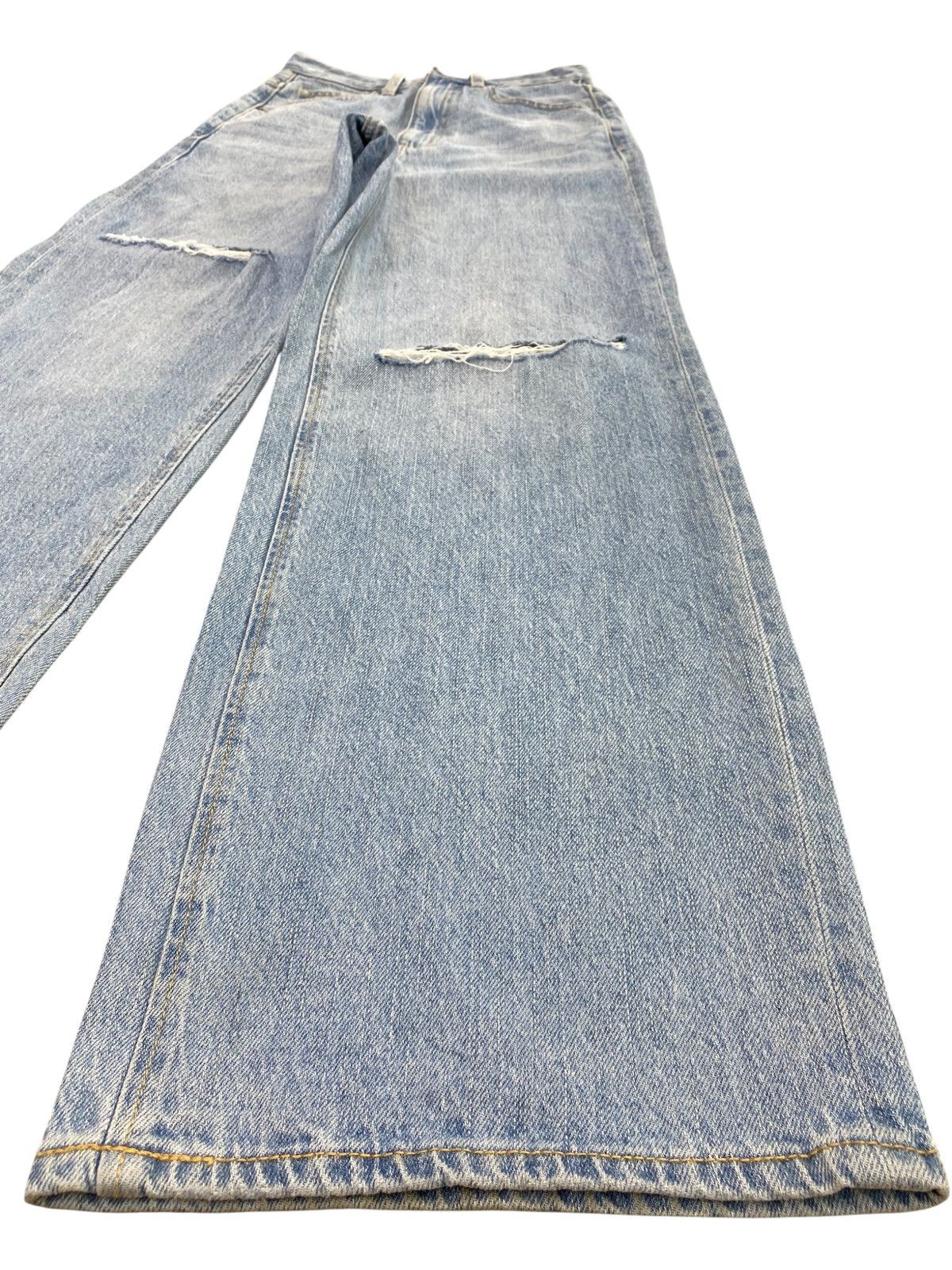 GU × Undercover GU Brand Blue Wash Baggy Style Jeans Size 25" / US 0 / IT 36 - 6 Thumbnail