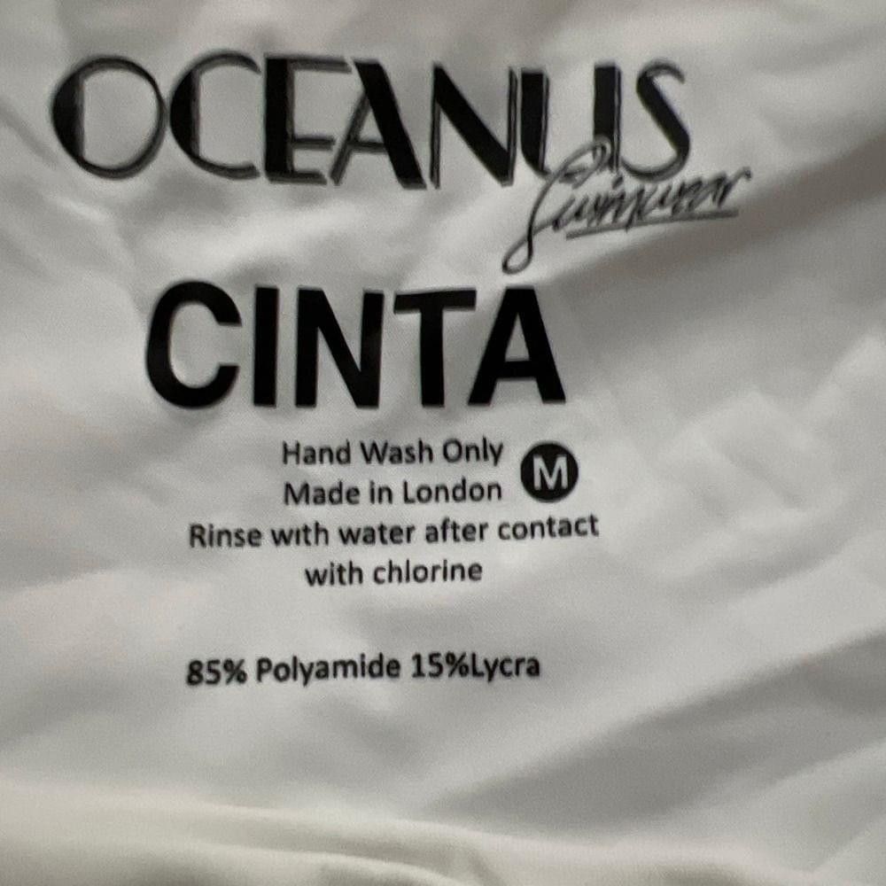 Other Oceanus Off Shoulder White Bikini M Crystal Beading New Size M / US 6-8 / IT 42-44 - 12 Thumbnail