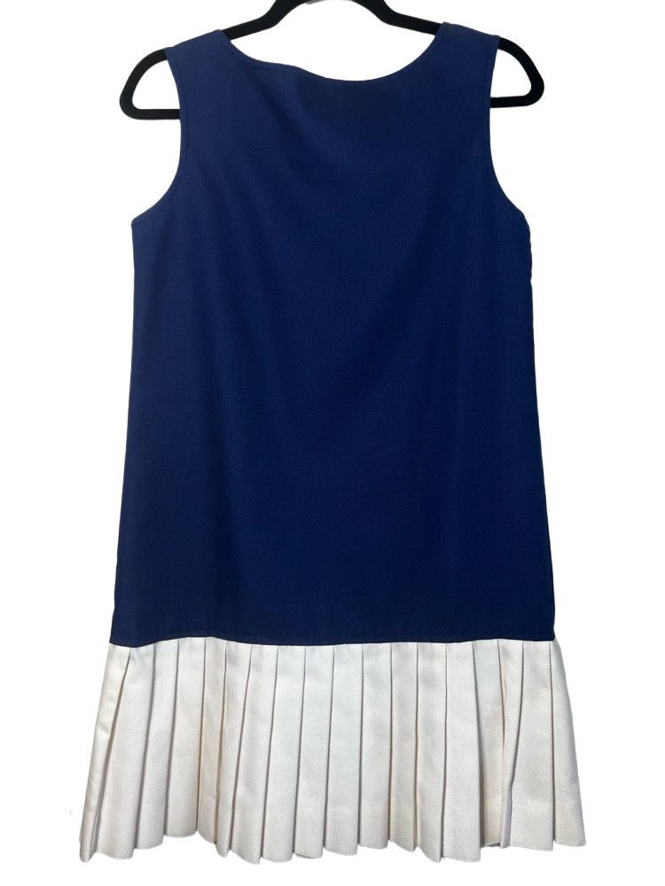 Vintage Vintage 1960's JR Bazaar Red White Blue Navy Sailor Dress Size L / US 10 / IT 46 - 2 Thumbnail