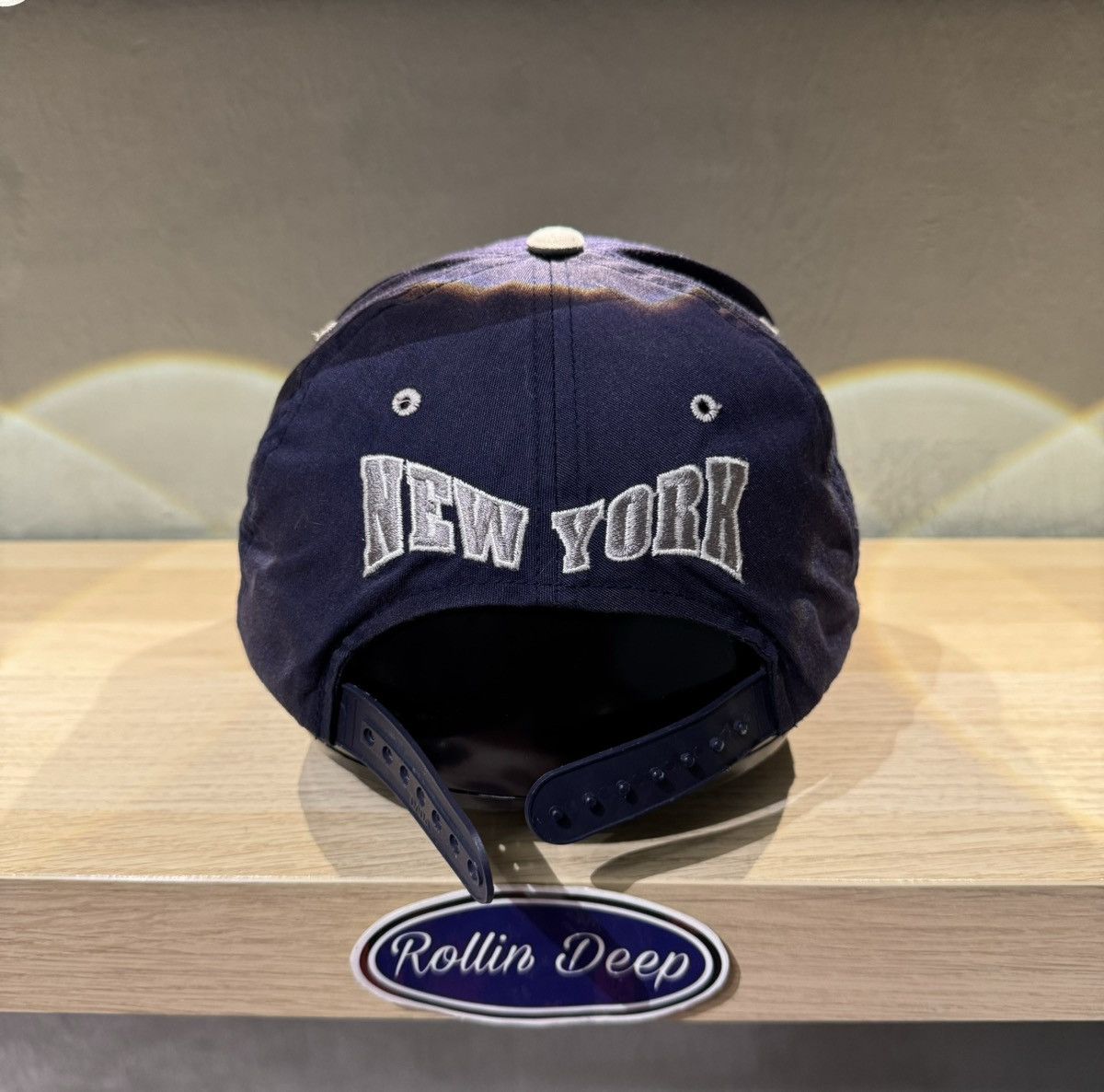 MLB × New York Yankees × Vintage Vintage MLB New York Yankees Blockhead Double Line Size ONE SIZE - 4 Thumbnail