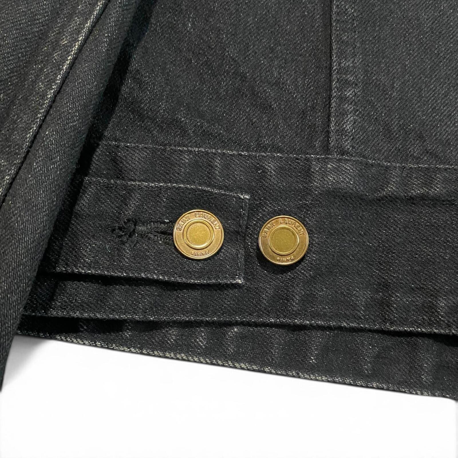Saint Laurent Paris Saint Laurent SS17 Denim Trucker Jacket Size US S / EU 44-46 / 1 - 6 Thumbnail