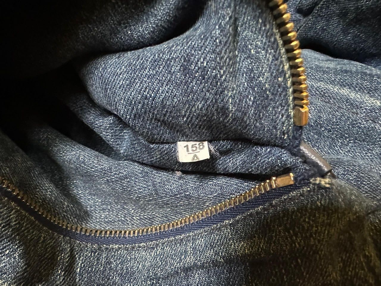 Prada Authentic Prada Canapa Denim Blu Medium Tote Bag Size ONE SIZE - 7 Thumbnail