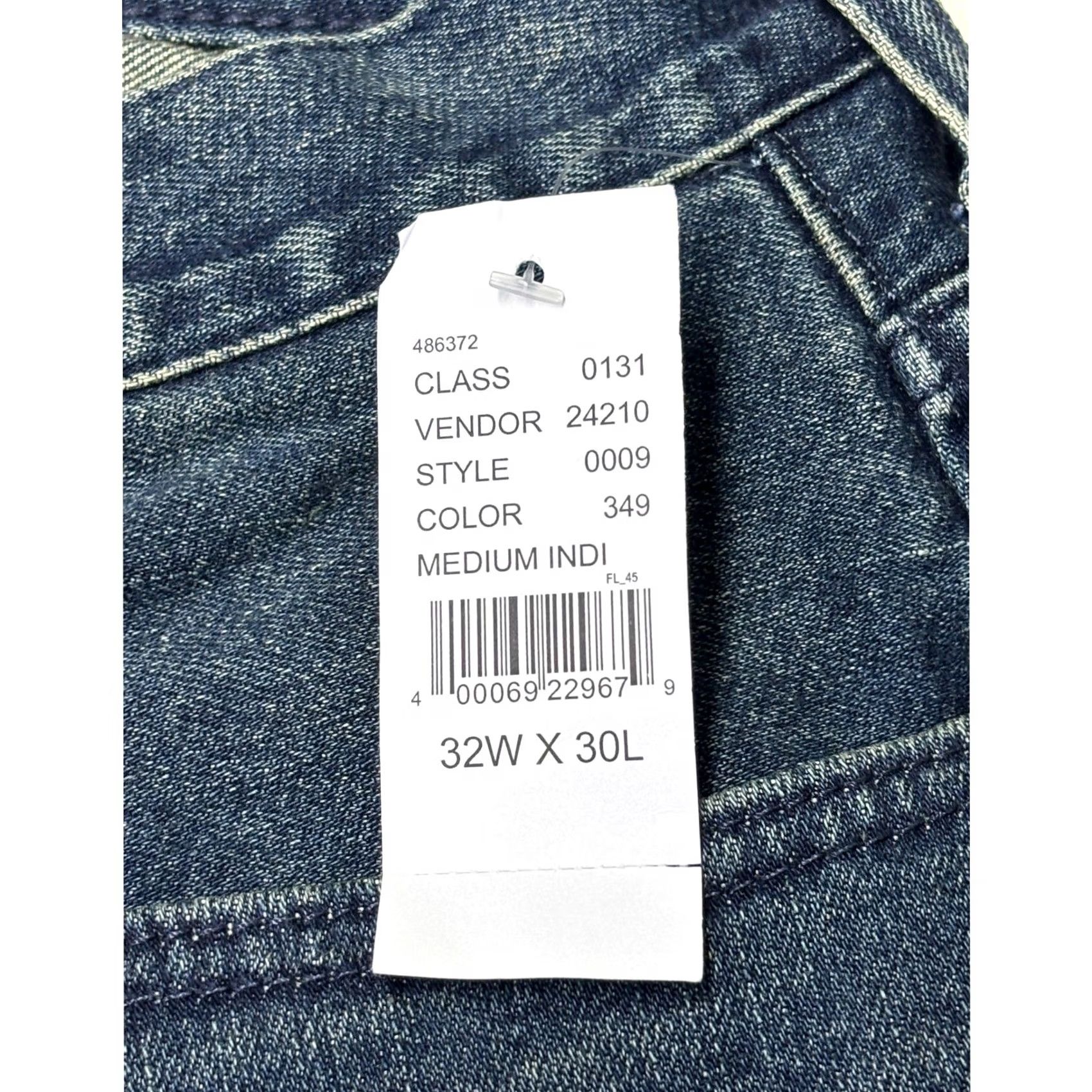 Pacsun PacSun Mens Slim Fit Comfort Stretch Dark Wash Denim Jeans 32W x 30L Size US 32 / EU 48 - 3 Thumbnail