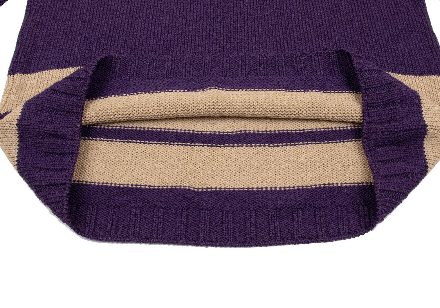 Dries Van Noten Knit Sweater in Purple, Size M with Minor Flaw Size US M / EU 48-50 / 2 - 11 Thumbnail