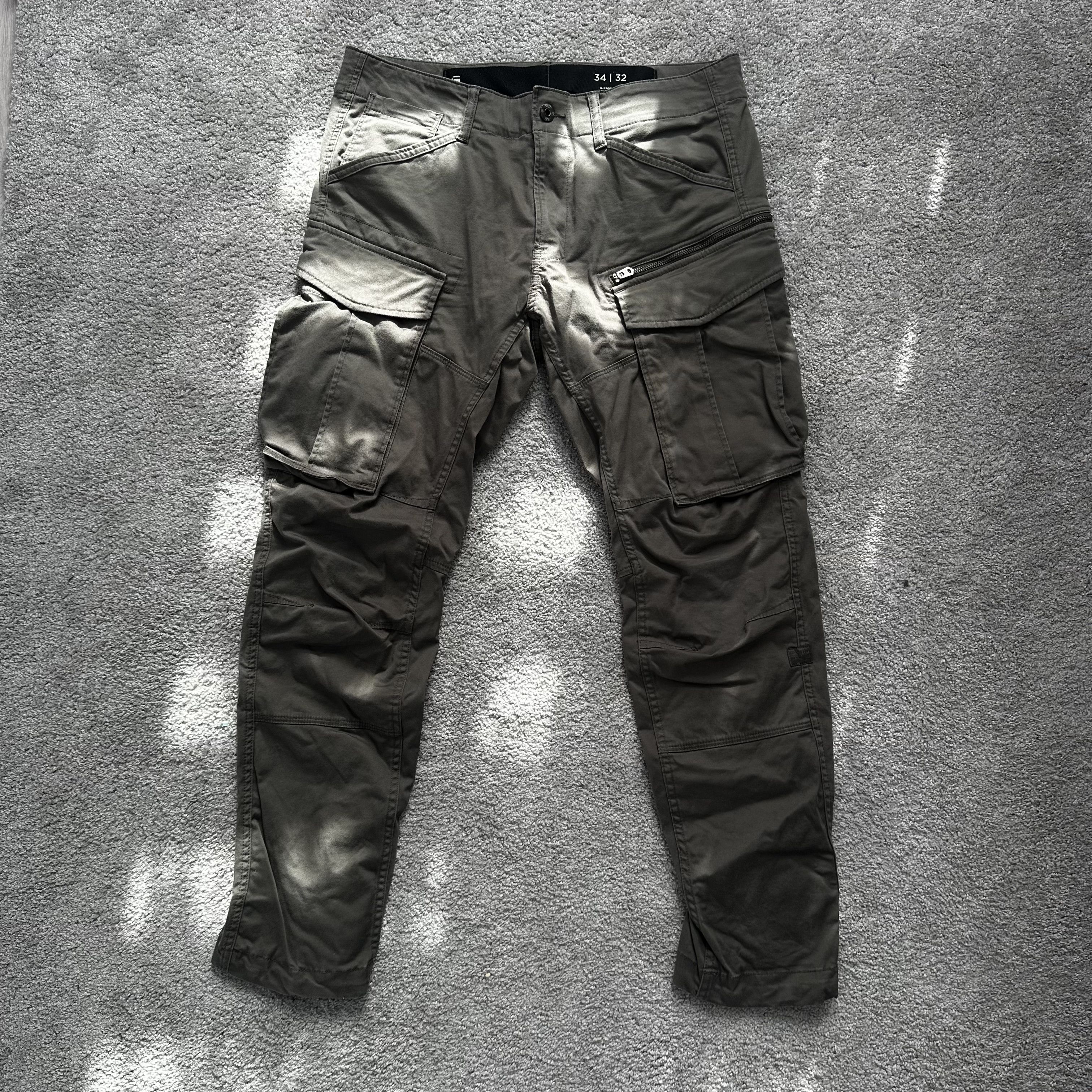G-Star G Star Raw Rovic Multi Pocket Cargo Pants Size US 34 / EU 50 - 1 Thumbnail