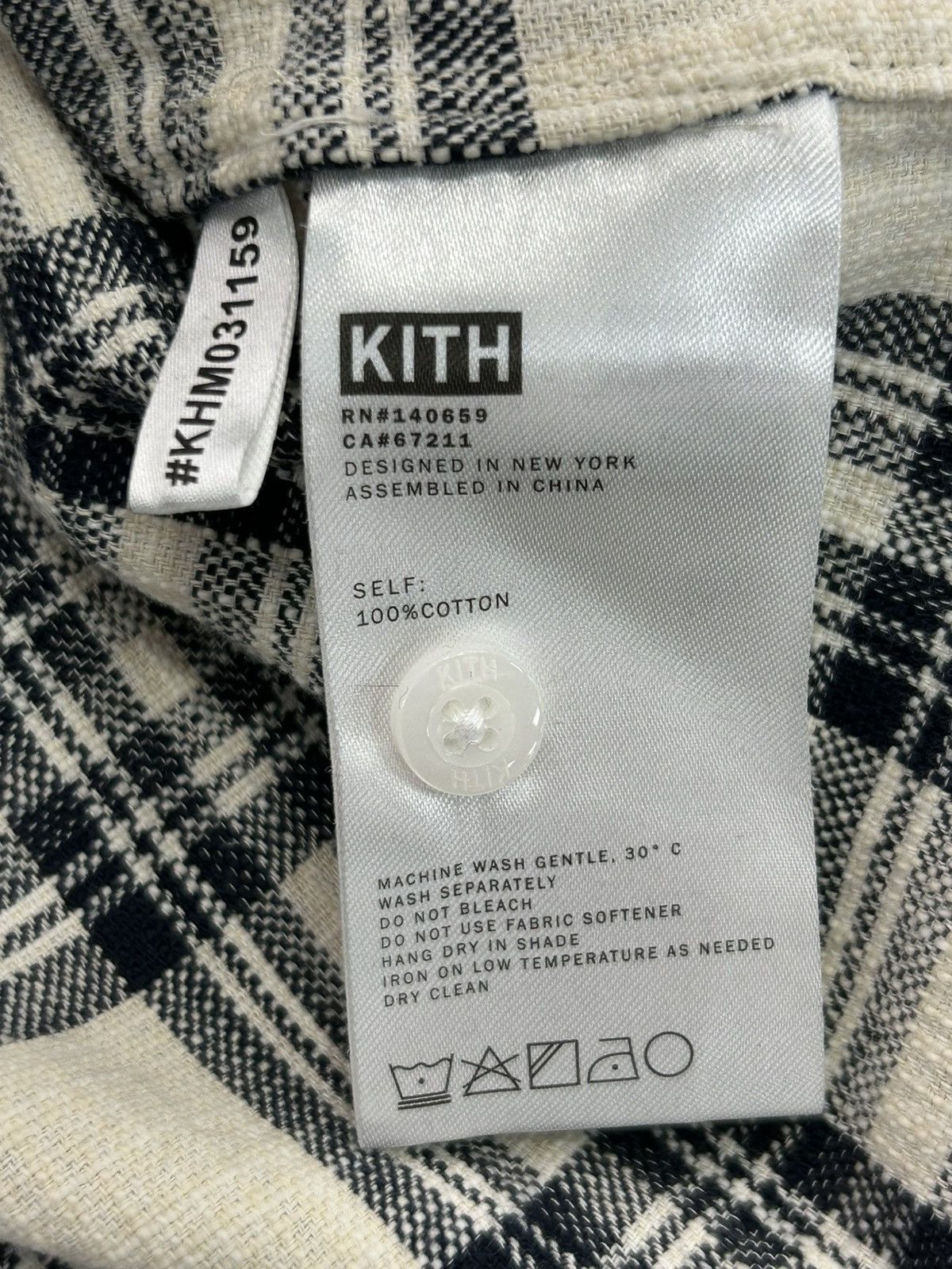 Kith Kith Short Sleeve Plaid Buttonup Shirt Size US XXL / EU 58 / 5 - 5 Thumbnail