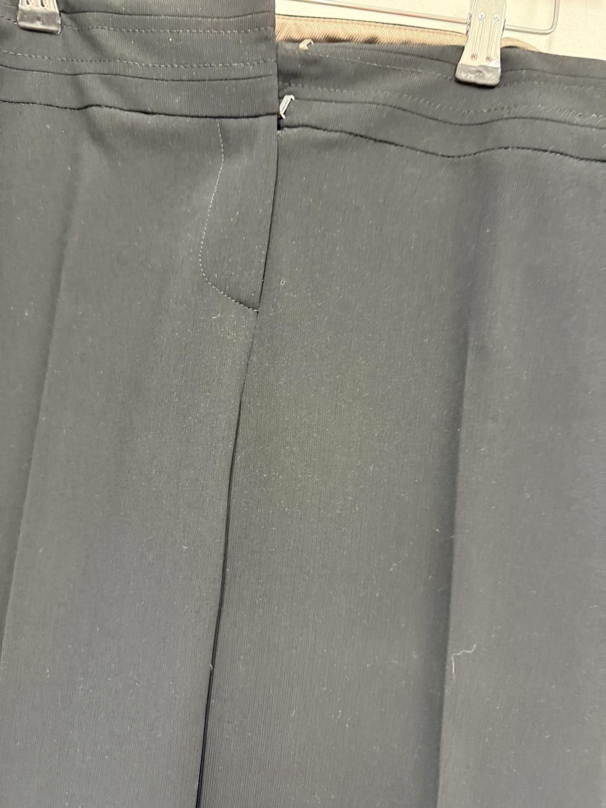 Walls Wallis Black Wide Leg Trousers Size 10 Size 28" / US 6 / IT 42 - 3 Thumbnail