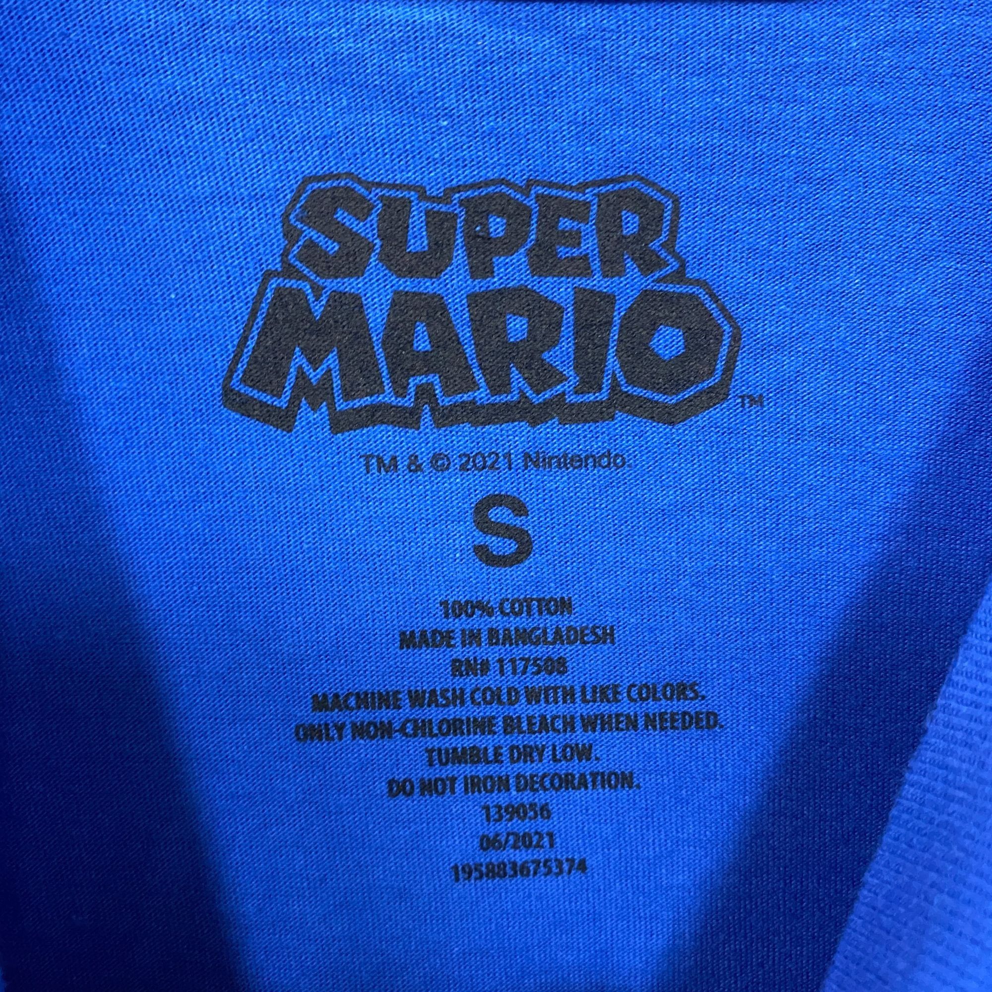 Nintendo Super Mario Characters Golden Box Graphic T-Shirt Small Size US S / EU 44-46 / 1 - 4 Thumbnail