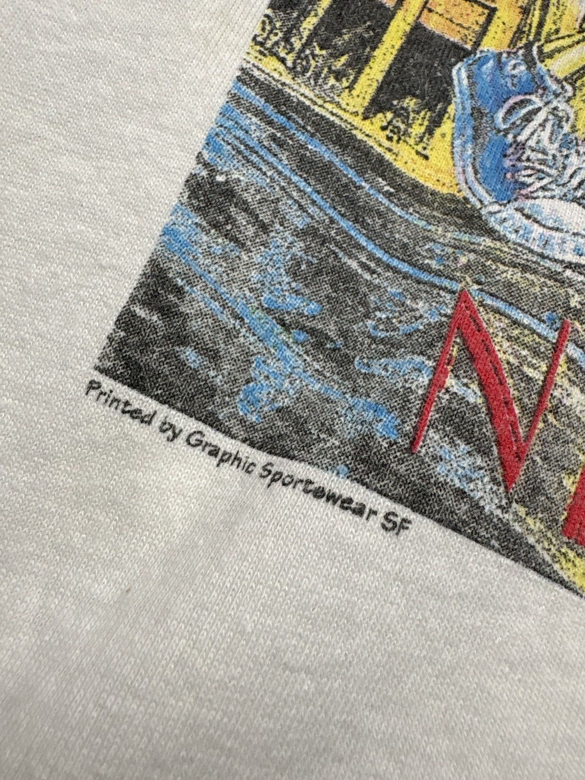 Band Tees Vintage 1995 Grateful Dead New York Radio City T-Shirt 90s Size US XL / EU 56 / 4 - 13 Thumbnail