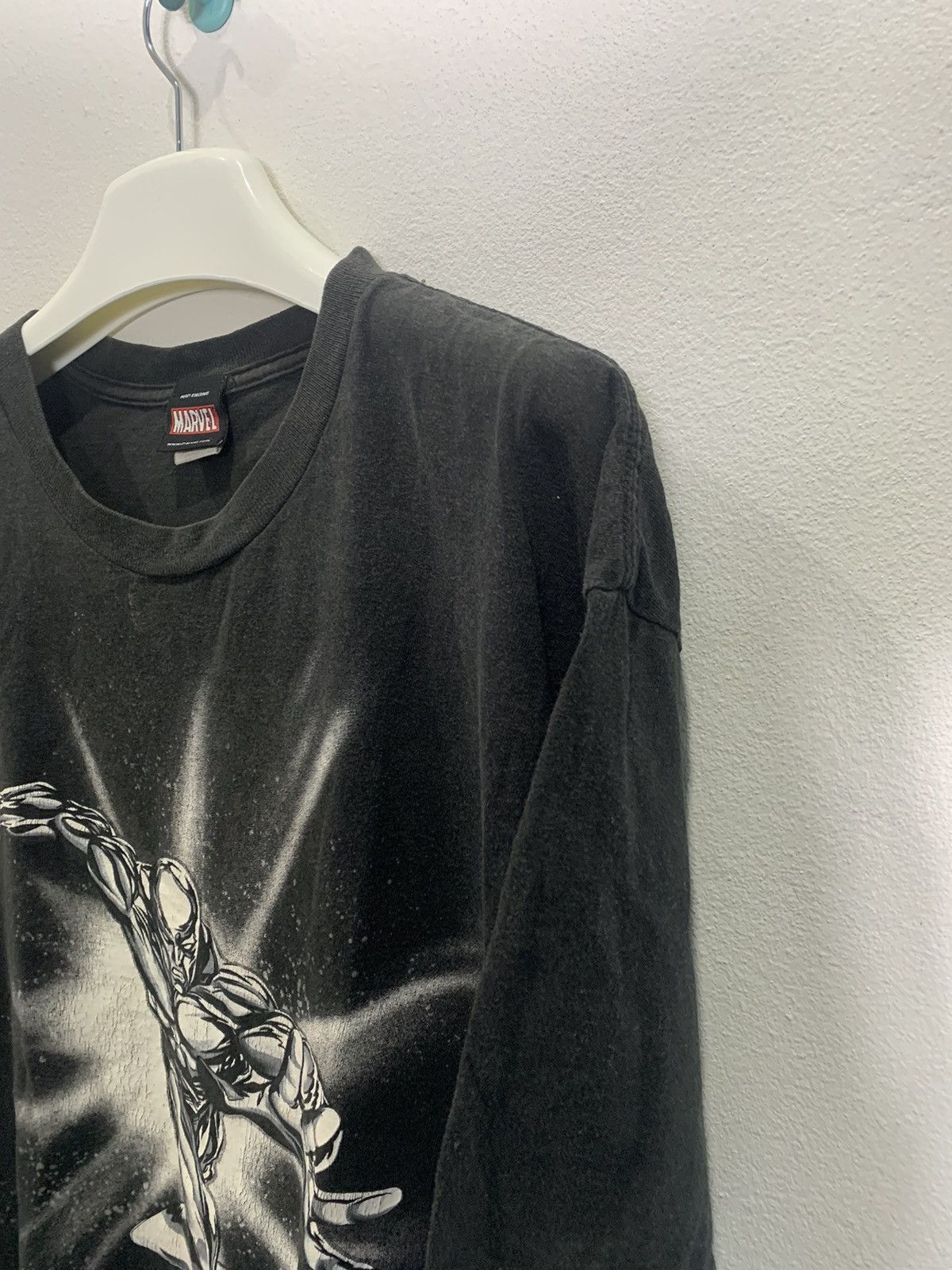 Vintage Vintage Silver Surfer tshirt Big Size Size US XL / EU 56 / 4 - 3 Thumbnail