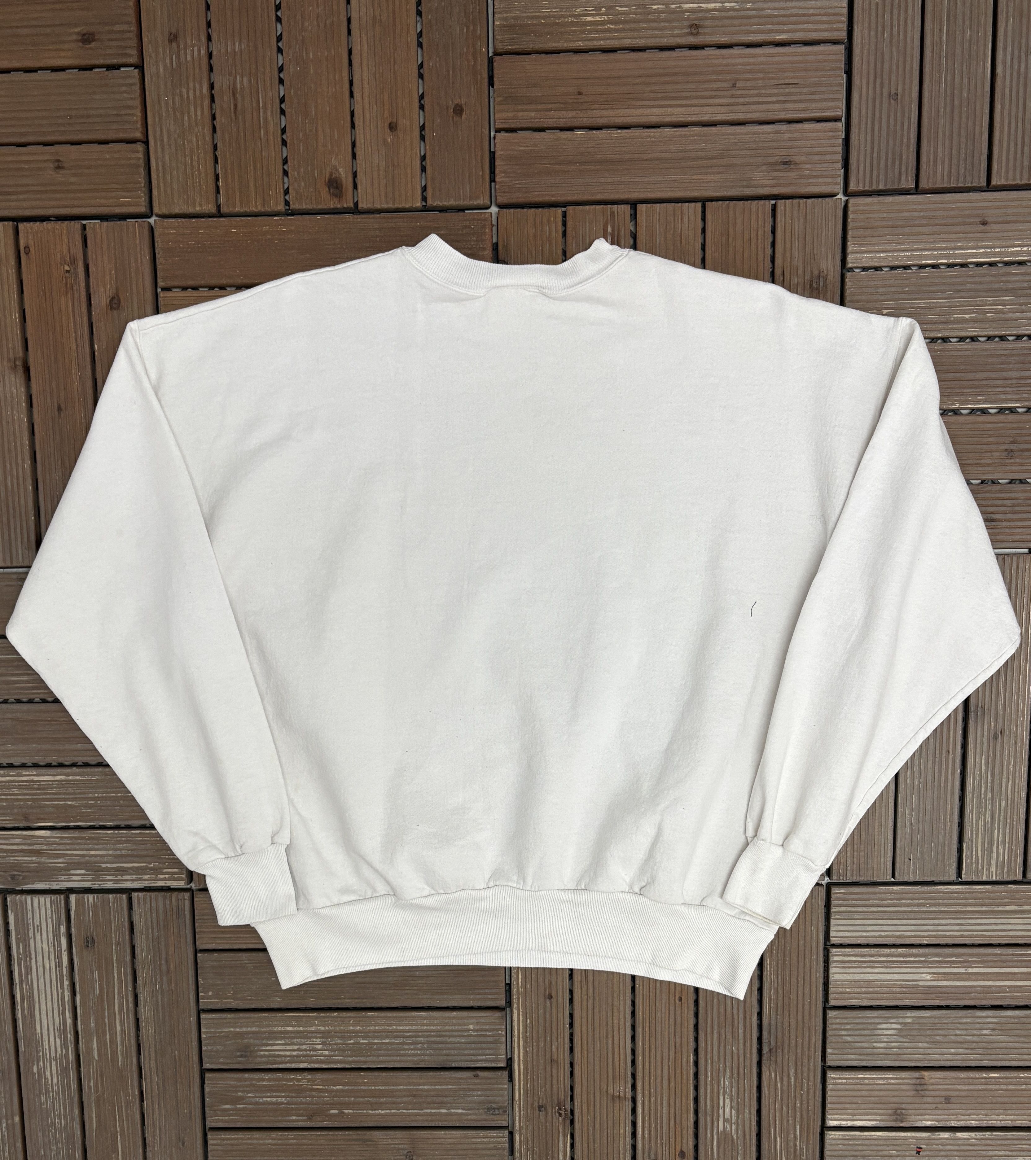 Vintage Universal Studios Florida Vintage White Crewneck Sweater Size US L / EU 52-54 / 3 - 4 Thumbnail