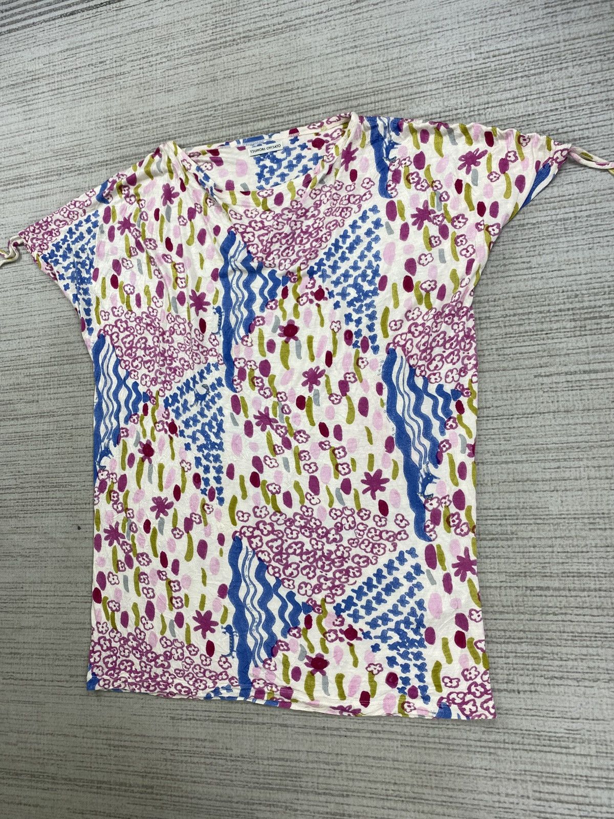Issey Miyake × Tsumori Chisato × Vintage Tsumori Chisato By Issey Miyake Floral Axolotl Wolf Dress Size XXL / US 16-18 / IT 52-54 - 4 Thumbnail