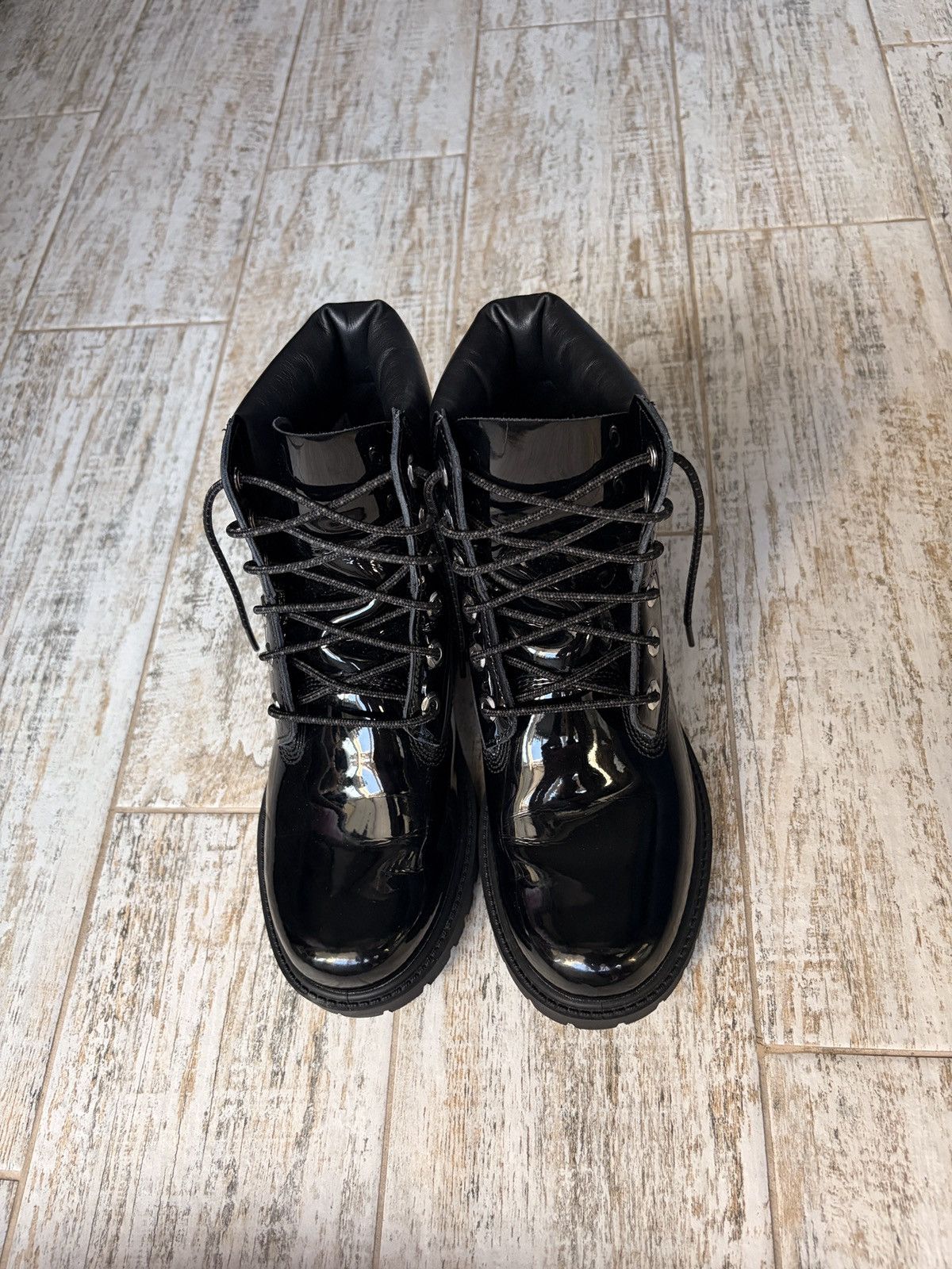 Timberland Timberland Premium Waterproof Leather Boots Black Size 7W Size US 7 / IT 37 - 2 Thumbnail