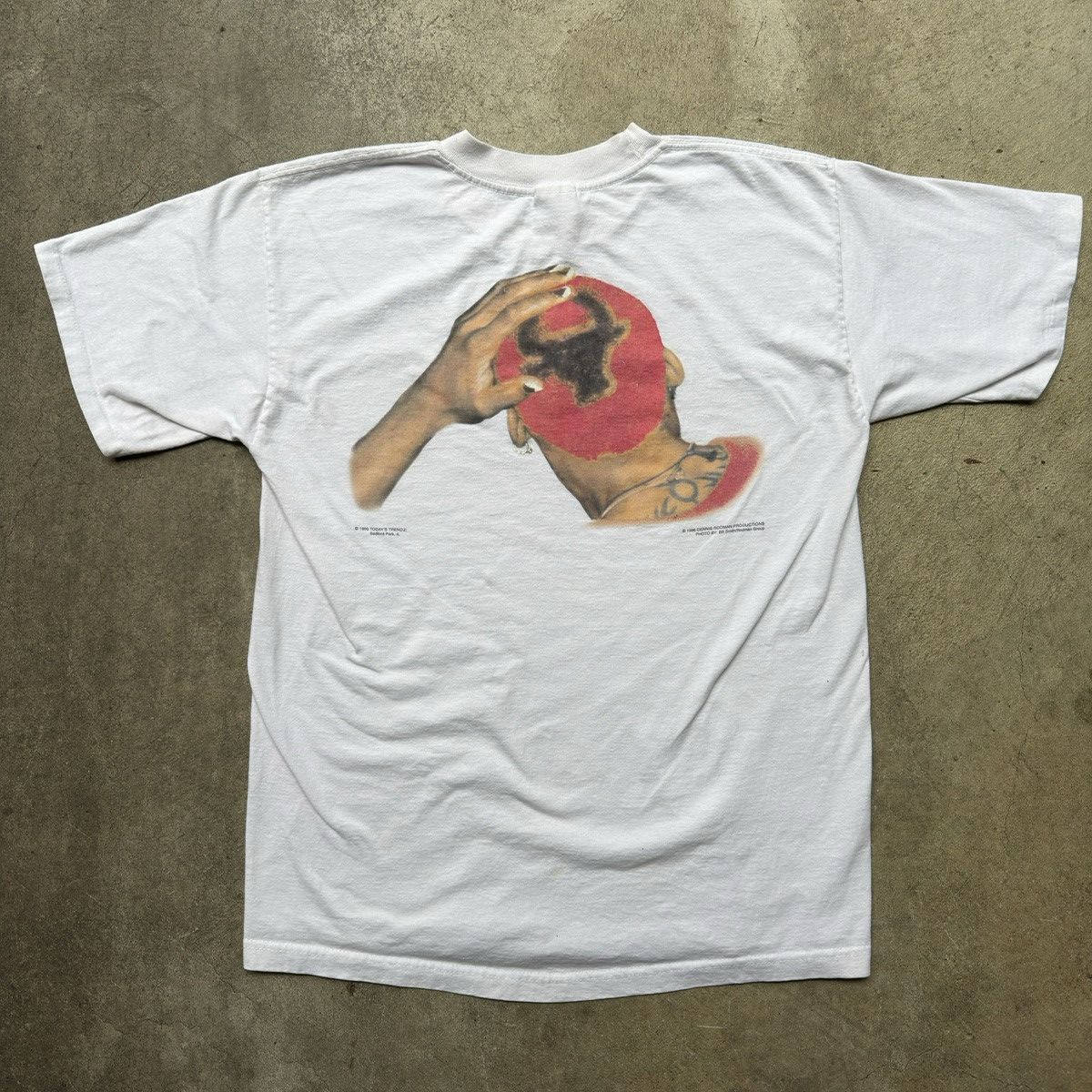 Vintage Dennis Rodman Bad As I Wanna Be Shirt Size US L / EU 52-54 / 3 - 1 Thumbnail