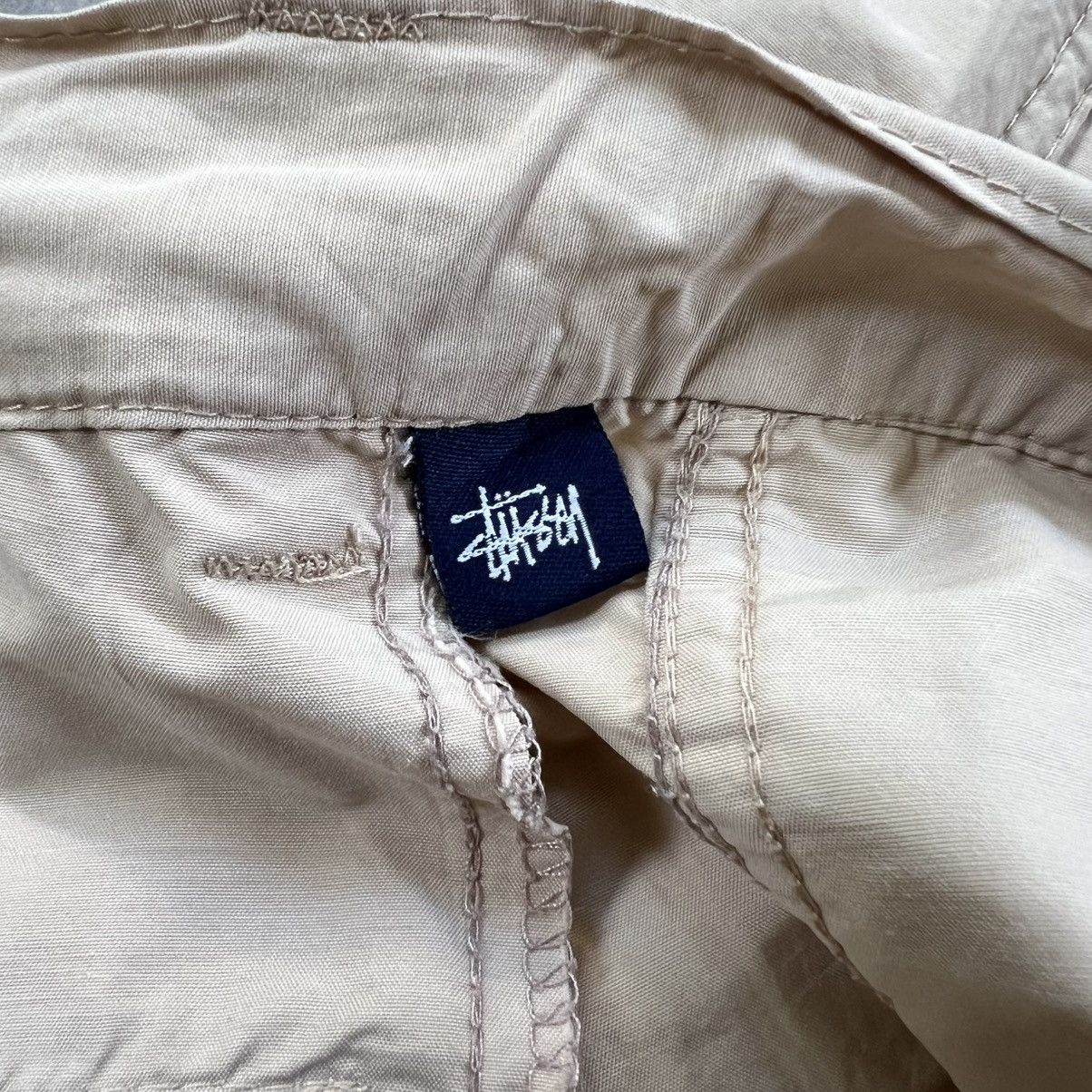 Stussy 2000s Stussy Parachute Style Capri Utility Pants Size US 34 / EU 50 - 11 Thumbnail