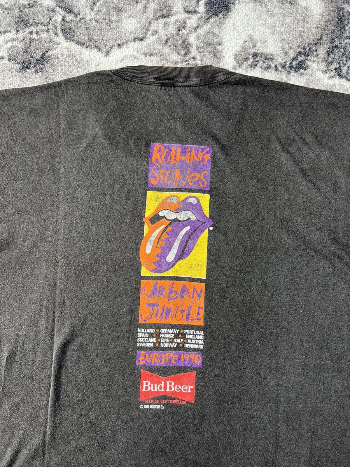 The Rolling Stones The Rolling Stones Urban Jungle 1990 Tour Tee XL Fade Size US XL / EU 56 / 4 - 13 Thumbnail