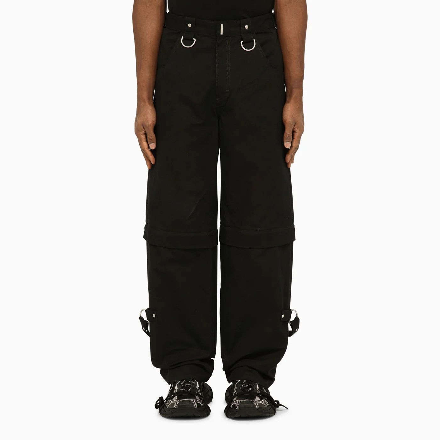 Givenchy o1d2blof0426 Trousers in Black Size US 34 / EU 50 - 1 Thumbnail
