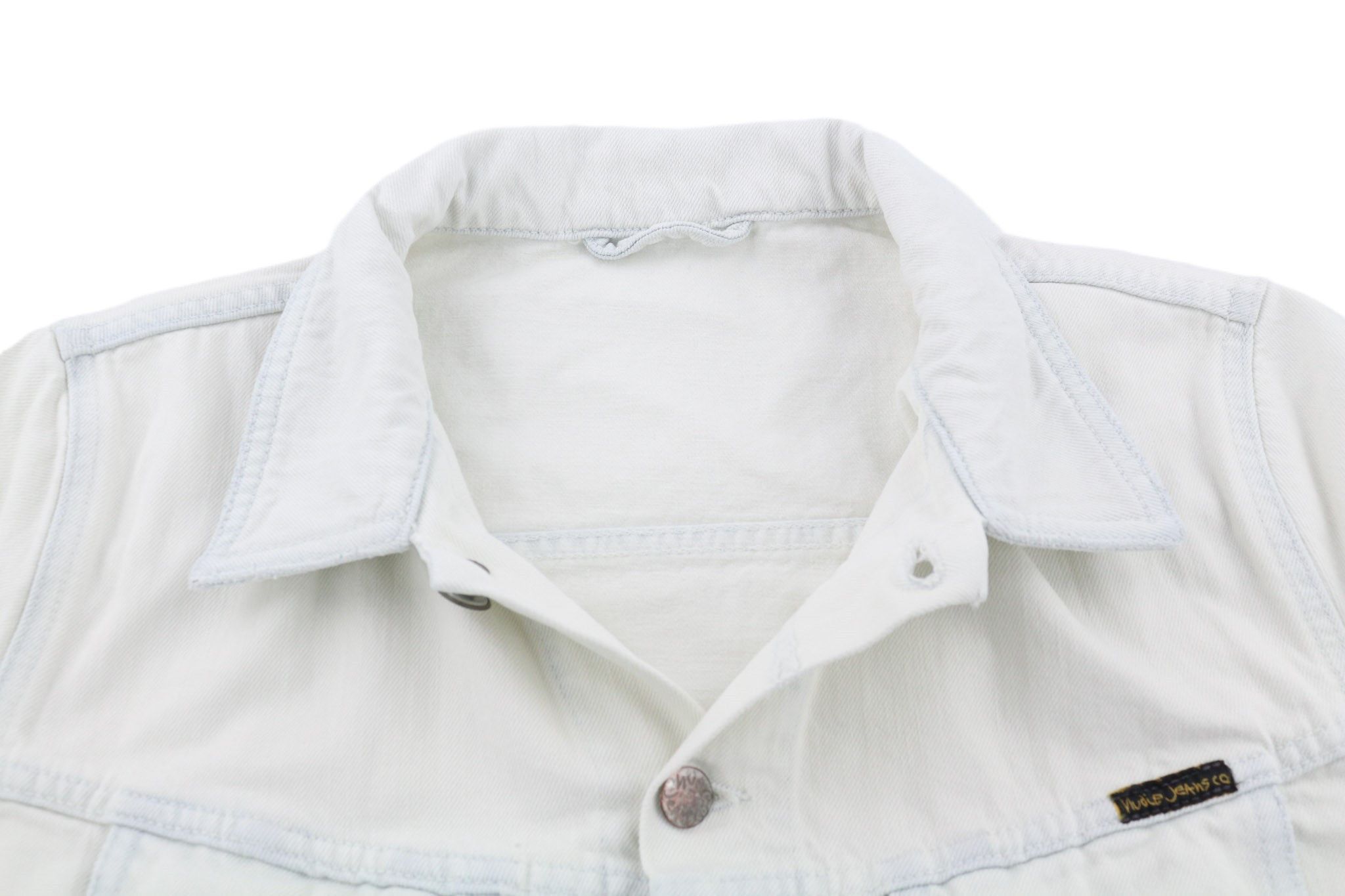 Nudie Jeans TERRY M Extreme Bleach Light Jacket 81031 Size US M / EU 48-50 / 2 - 4 Thumbnail