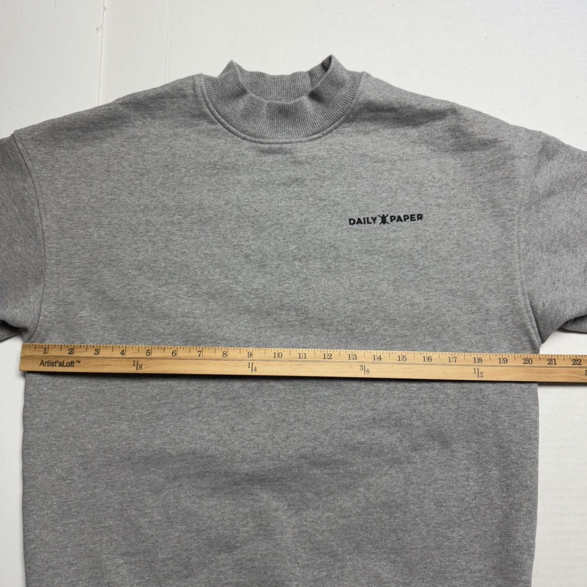 Daily Paper Daily Paper Unisex Relaxed Fit Mock Neck Fleece Sweatshirt Size US S / EU 44-46 / 1 - 5 Thumbnail