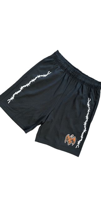 Warren Lotas Warren Lotas Bat Logo Mesh Shorts | Grailed