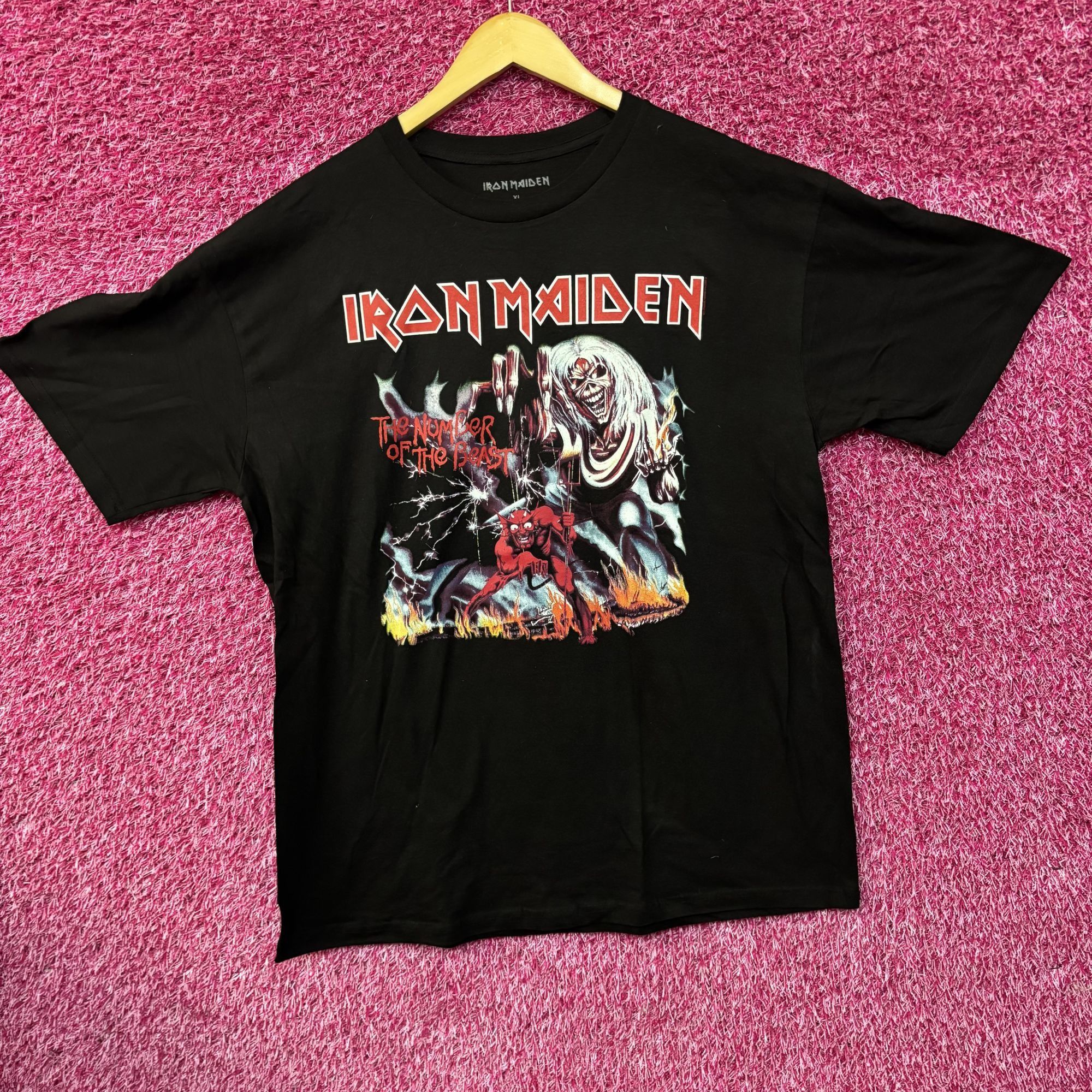 Iron Maiden Iron Maiden The Number Of The Beast Black T-Shirt XL Size US XL / EU 56 / 4 - 3 Thumbnail