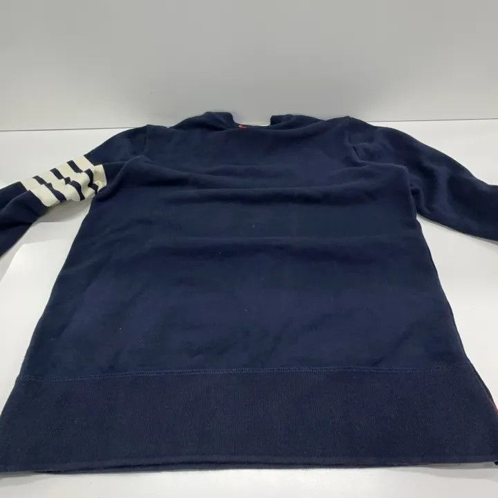 Thom Browne Thom Browne Classic Navy Crew Neck Sweatshirt -2507 Size US M / EU 48-50 / 2 - 6 Thumbnail