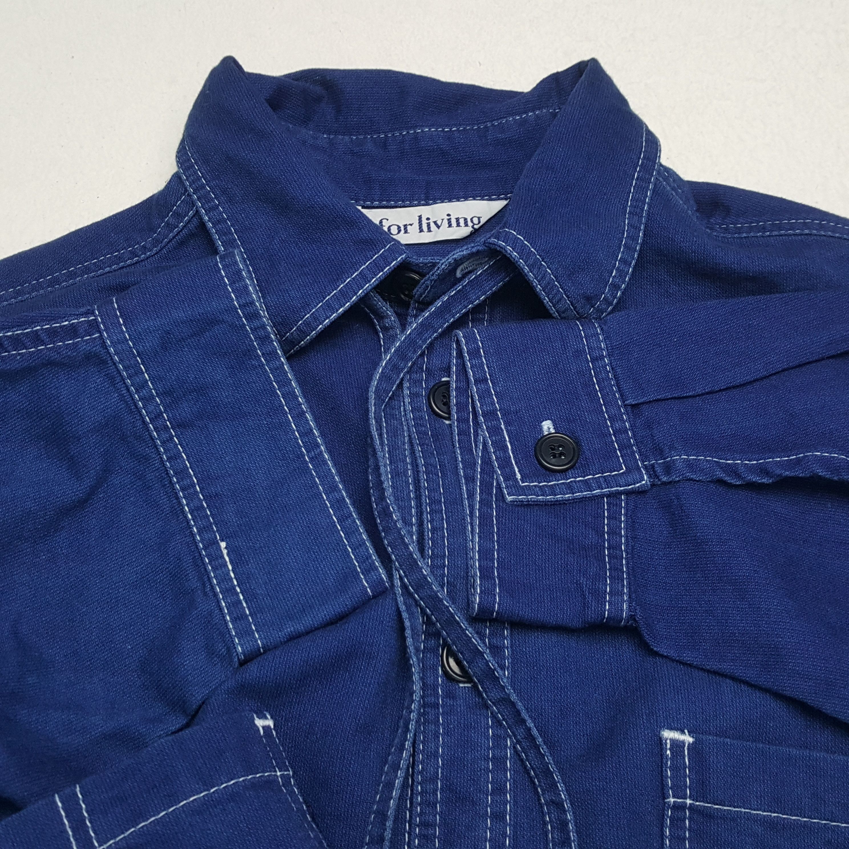 Vintage × Y's × Yohji Yamamoto Vintage Y'S FOR LIVING by YOHJI YAMAMOTO Designer Jacket Size US XL / EU 56 / 4 - 8 Thumbnail
