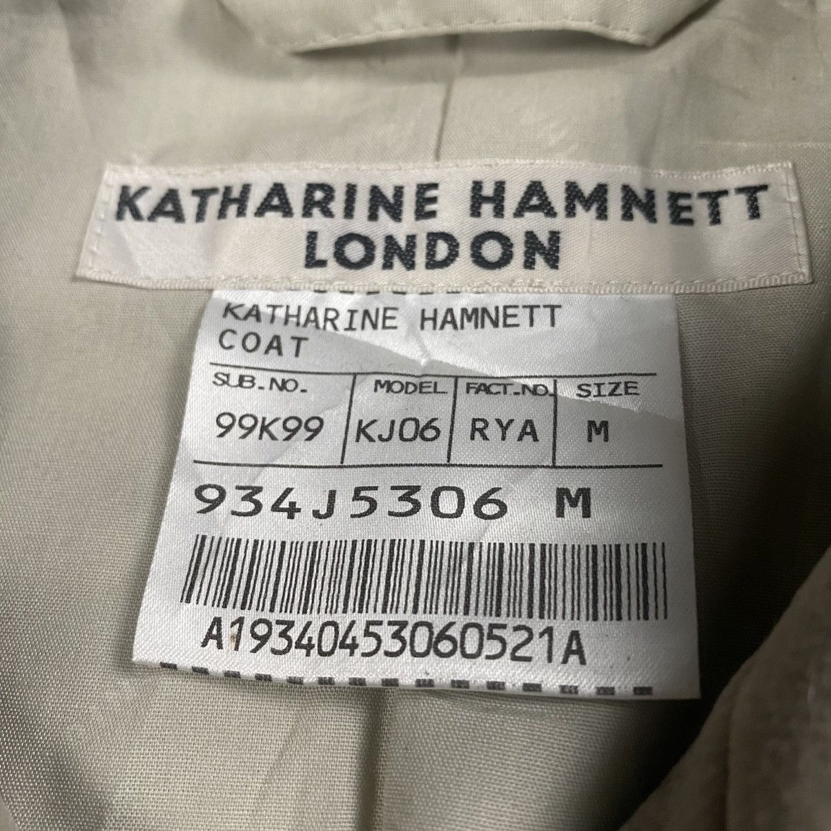 Katharine Hamnett London Grail KJ06 Coat Size M / US 6-8 / IT 42-44 - 12 Thumbnail
