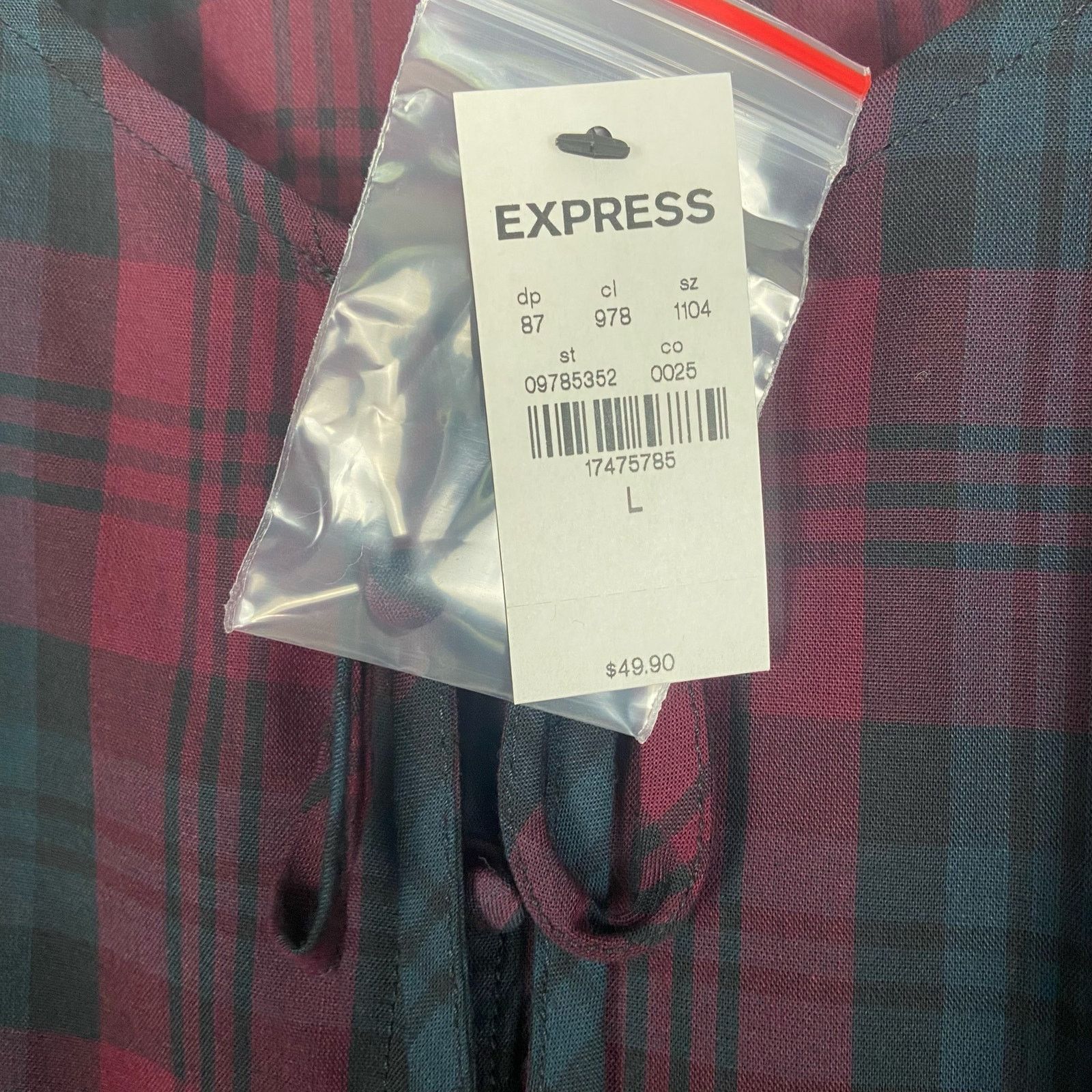 Express NWT Express Women's Peasant Crop Top Size Large Size L / US 10 / IT 46 - 8 Thumbnail